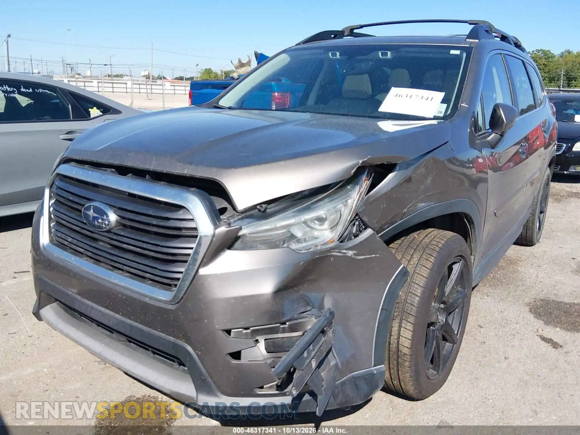 2 Photograph of a damaged car 4S4WMAHD8M3400934 SUBARU ASCENT 2021