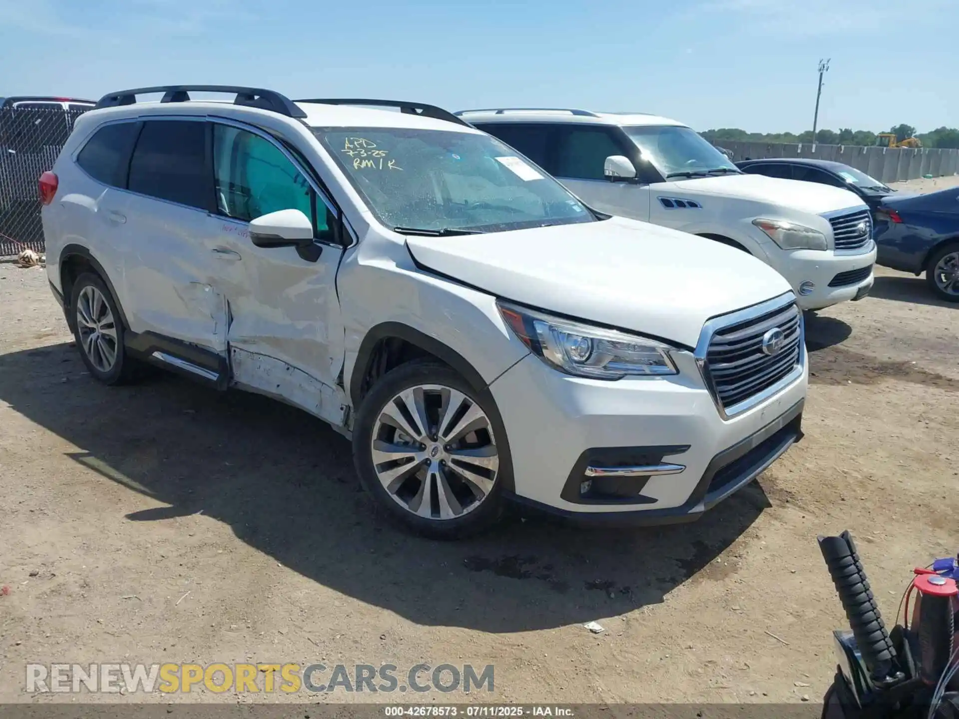 1 Photograph of a damaged car 4S4WMAJD7M3433207 SUBARU ASCENT 2021