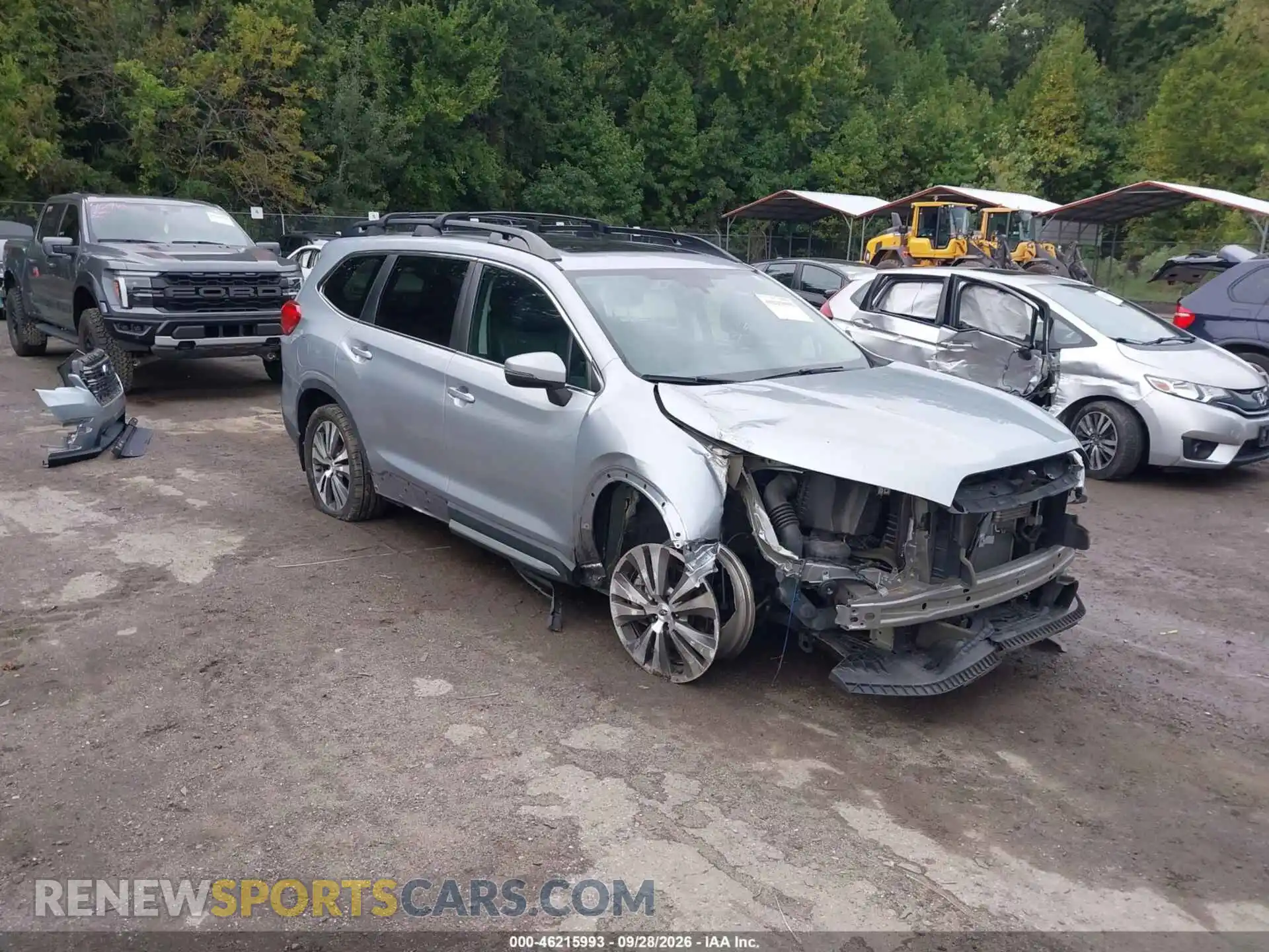 1 Photograph of a damaged car 4S4WMALD0M3441632 SUBARU ASCENT 2021