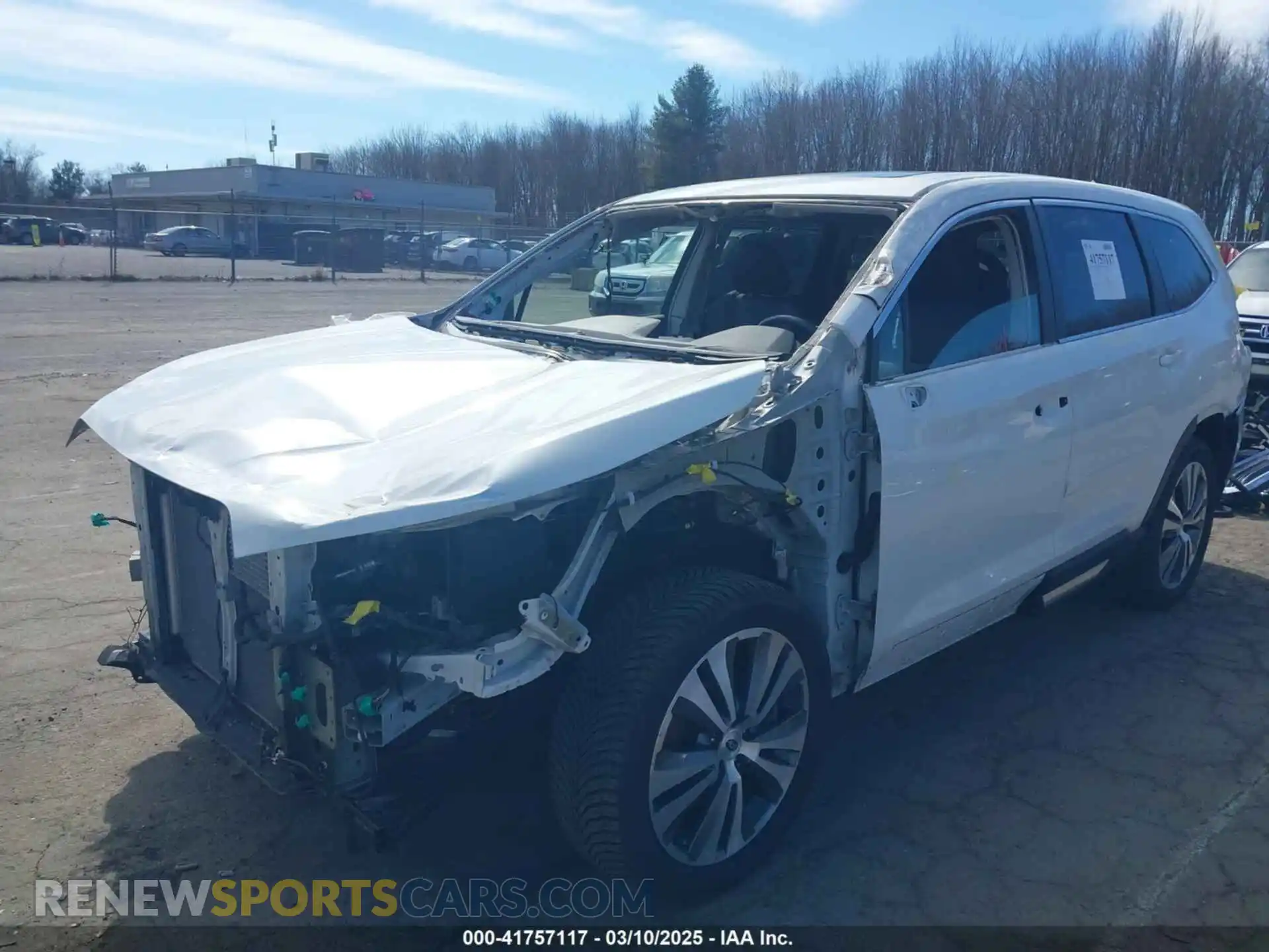2 Photograph of a damaged car 4S4WMALD1M3403987 SUBARU ASCENT 2021