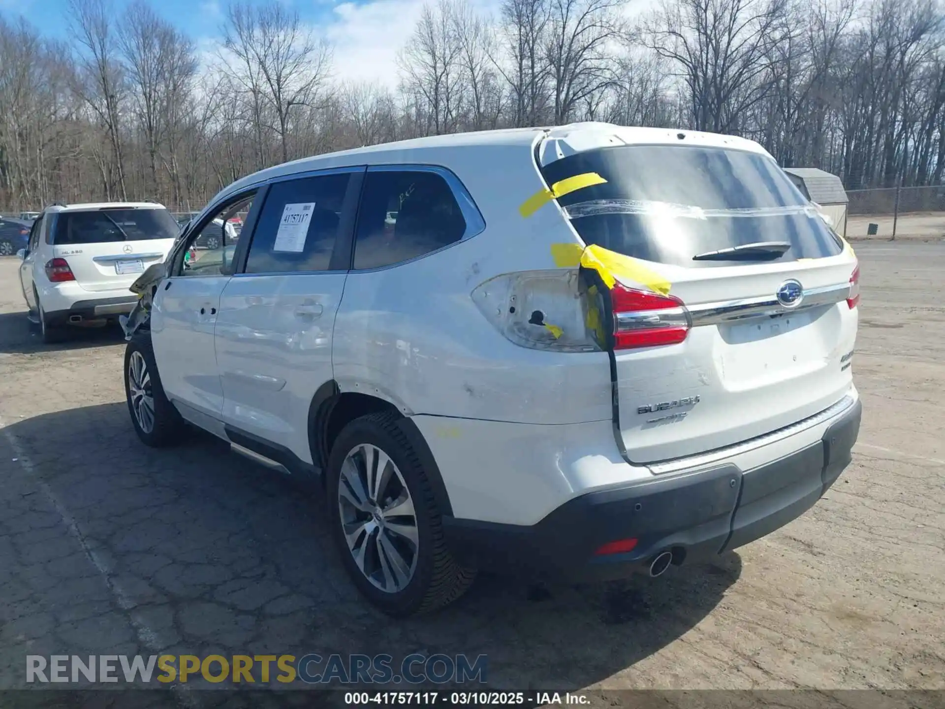 3 Photograph of a damaged car 4S4WMALD1M3403987 SUBARU ASCENT 2021