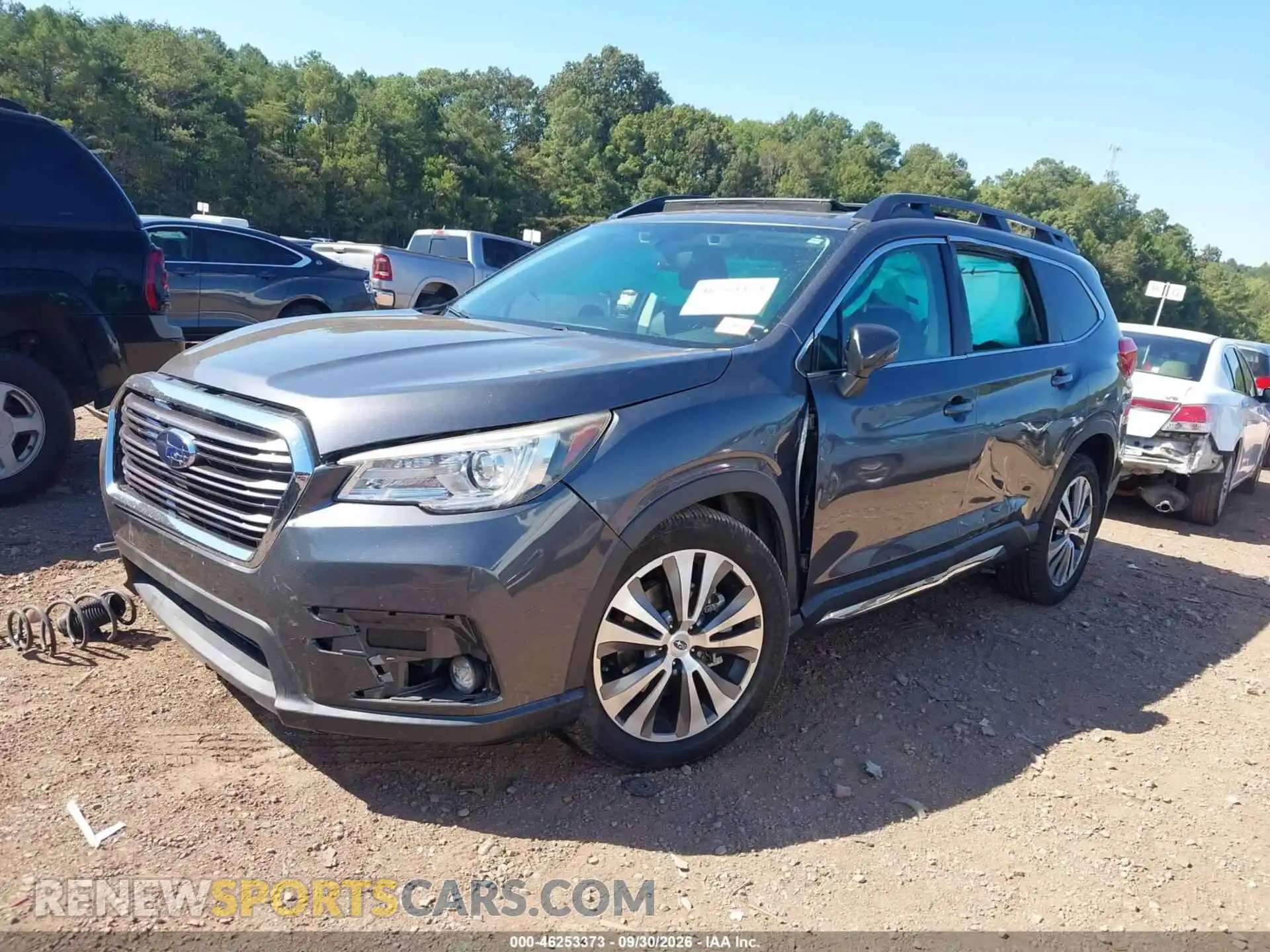 2 fotografías del automóvil dañado 4S4WMALD1M3425844 SUBARU ASCENT 2021