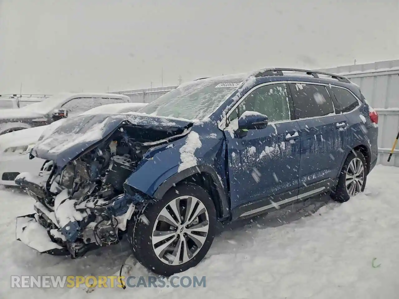 1 Photograph of a damaged car 4S4WMALD1M3455166 SUBARU ASCENT 2021