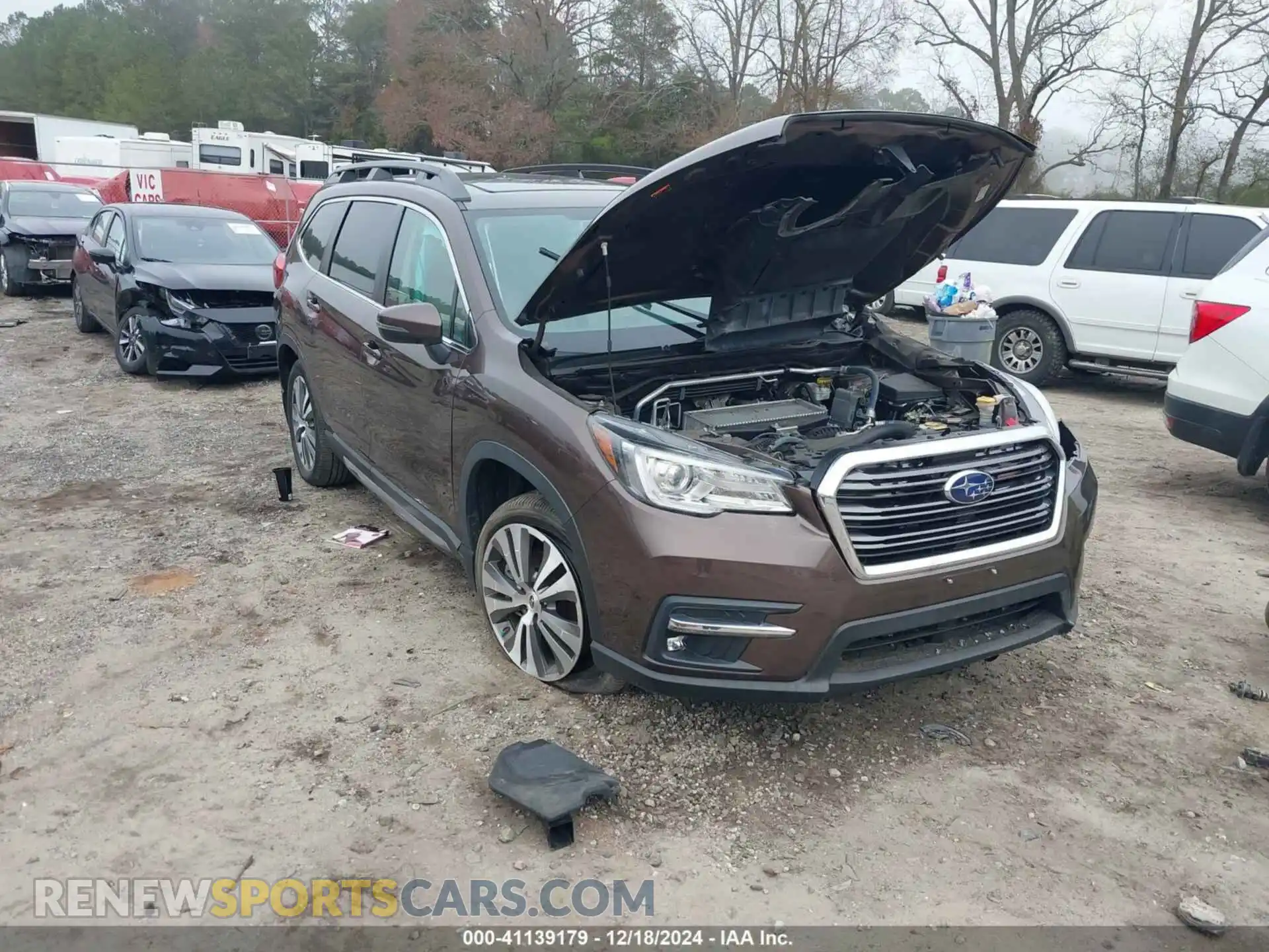 1 Photograph of a damaged car 4S4WMALD3M3405594 SUBARU ASCENT 2021