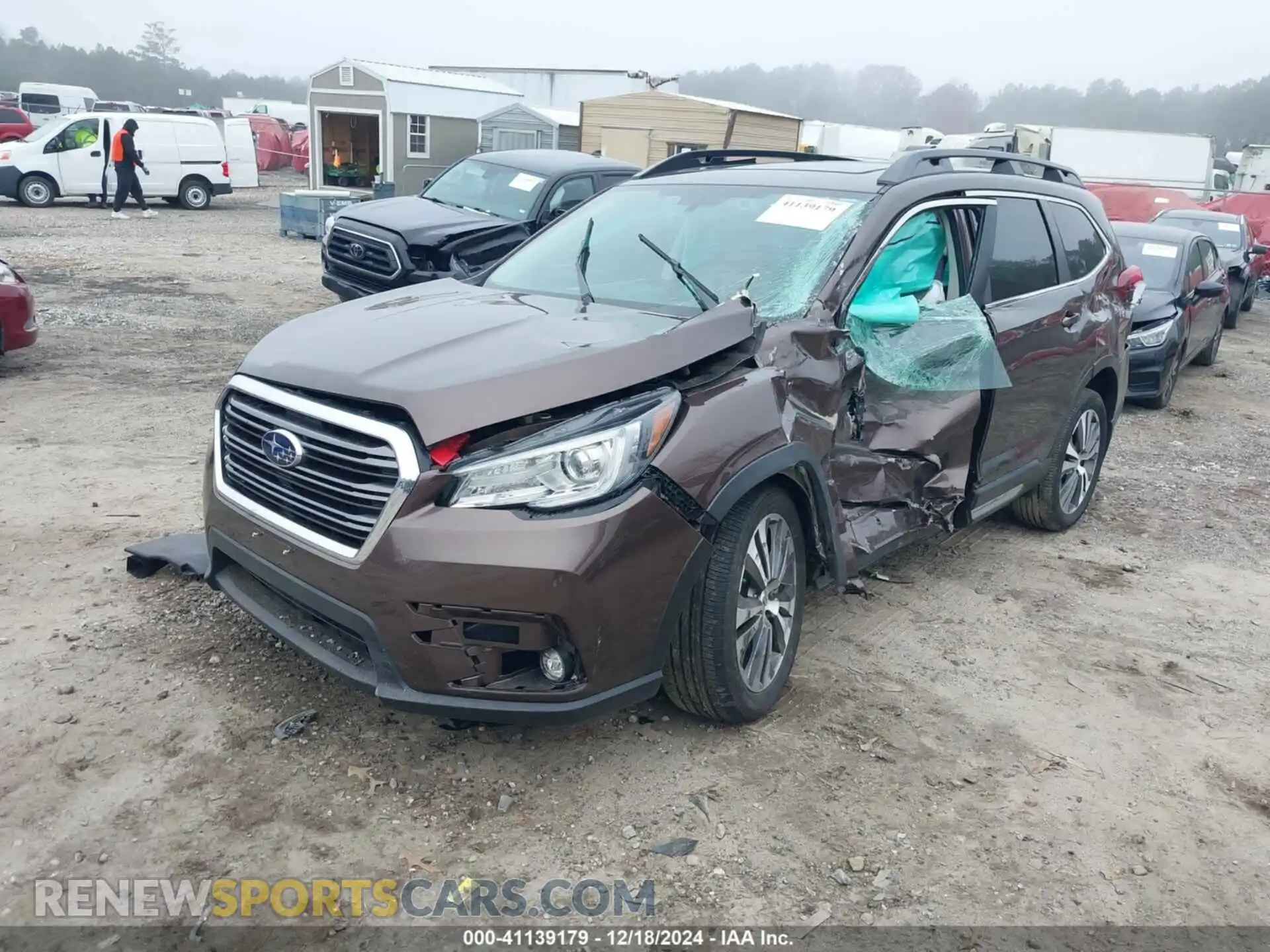 2 Photograph of a damaged car 4S4WMALD3M3405594 SUBARU ASCENT 2021