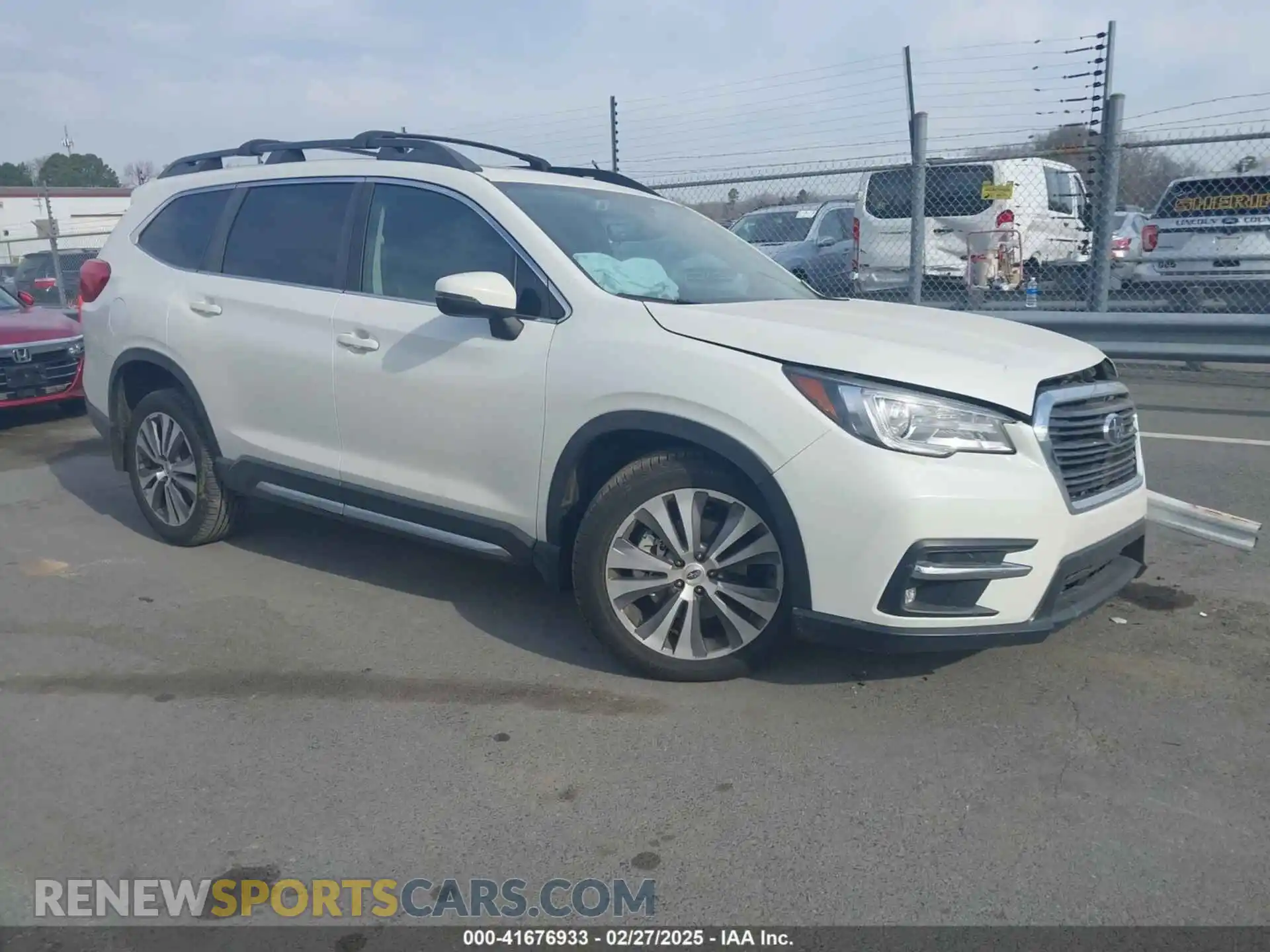 1 Photograph of a damaged car 4S4WMALD3M3446162 SUBARU ASCENT 2021