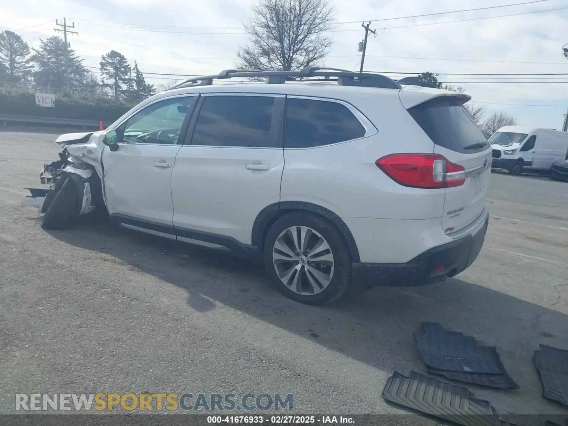 3 Photograph of a damaged car 4S4WMALD3M3446162 SUBARU ASCENT 2021