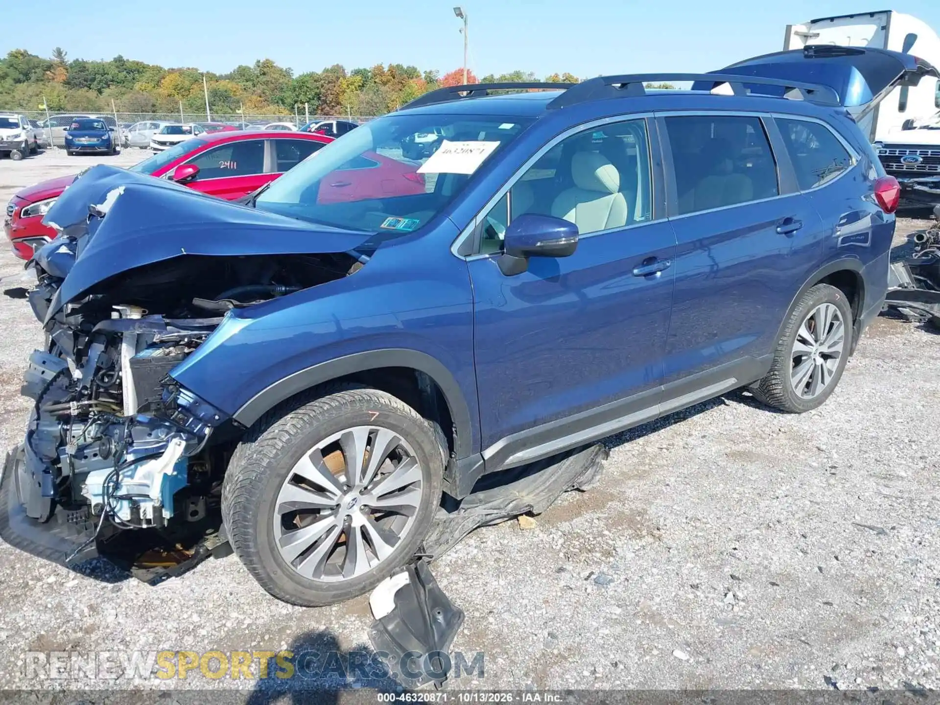 2 Photograph of a damaged car 4S4WMALD6M3405329 SUBARU ASCENT 2021