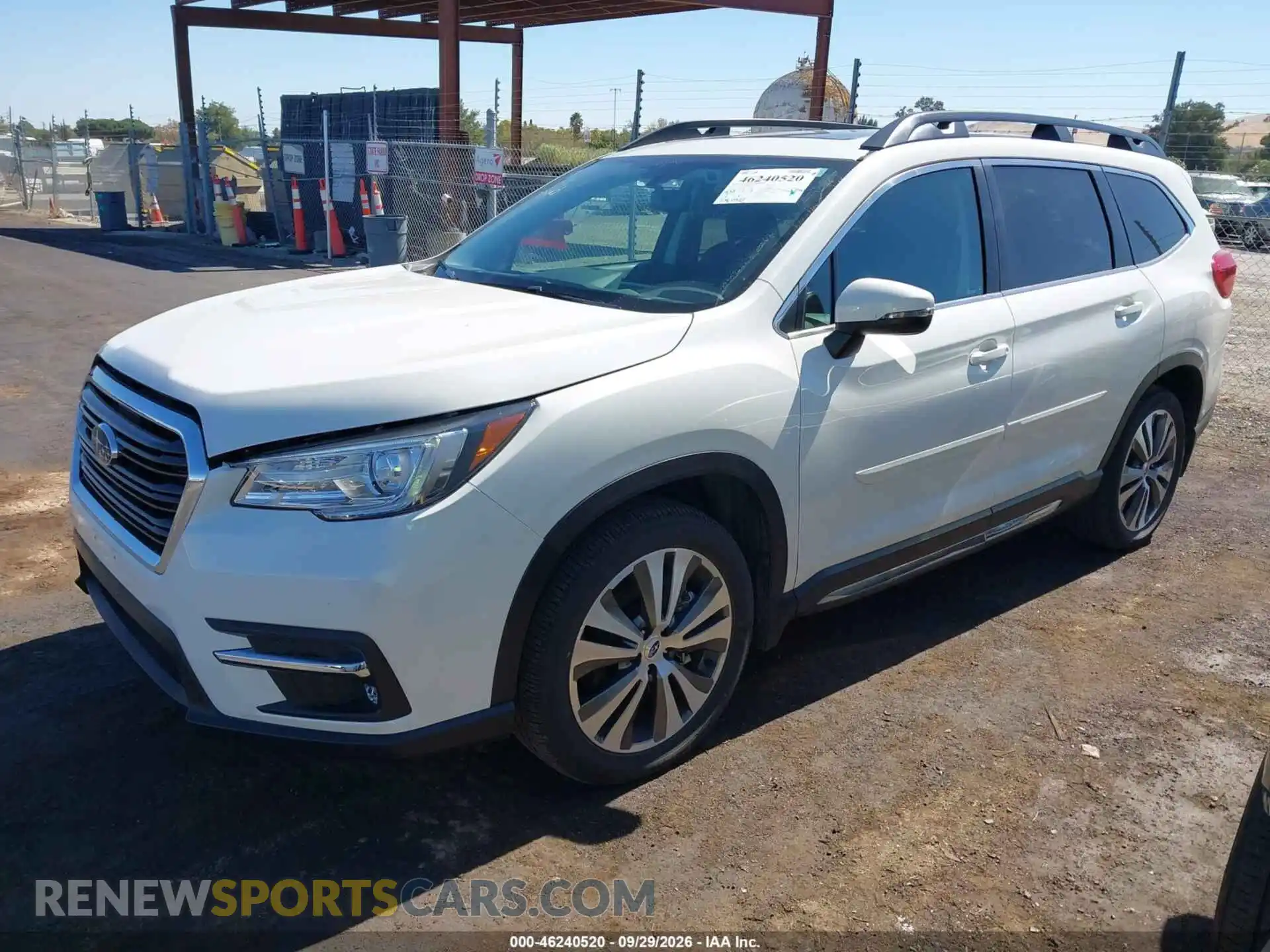 2 Photograph of a damaged car 4S4WMALD7M3455012 SUBARU ASCENT 2021