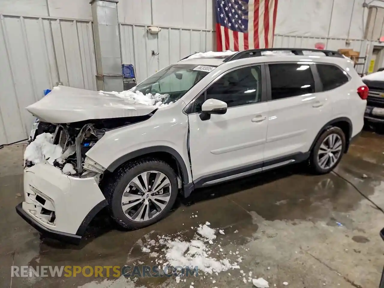 1 Photograph of a damaged car 4S4WMALD8M3474474 SUBARU ASCENT 2021