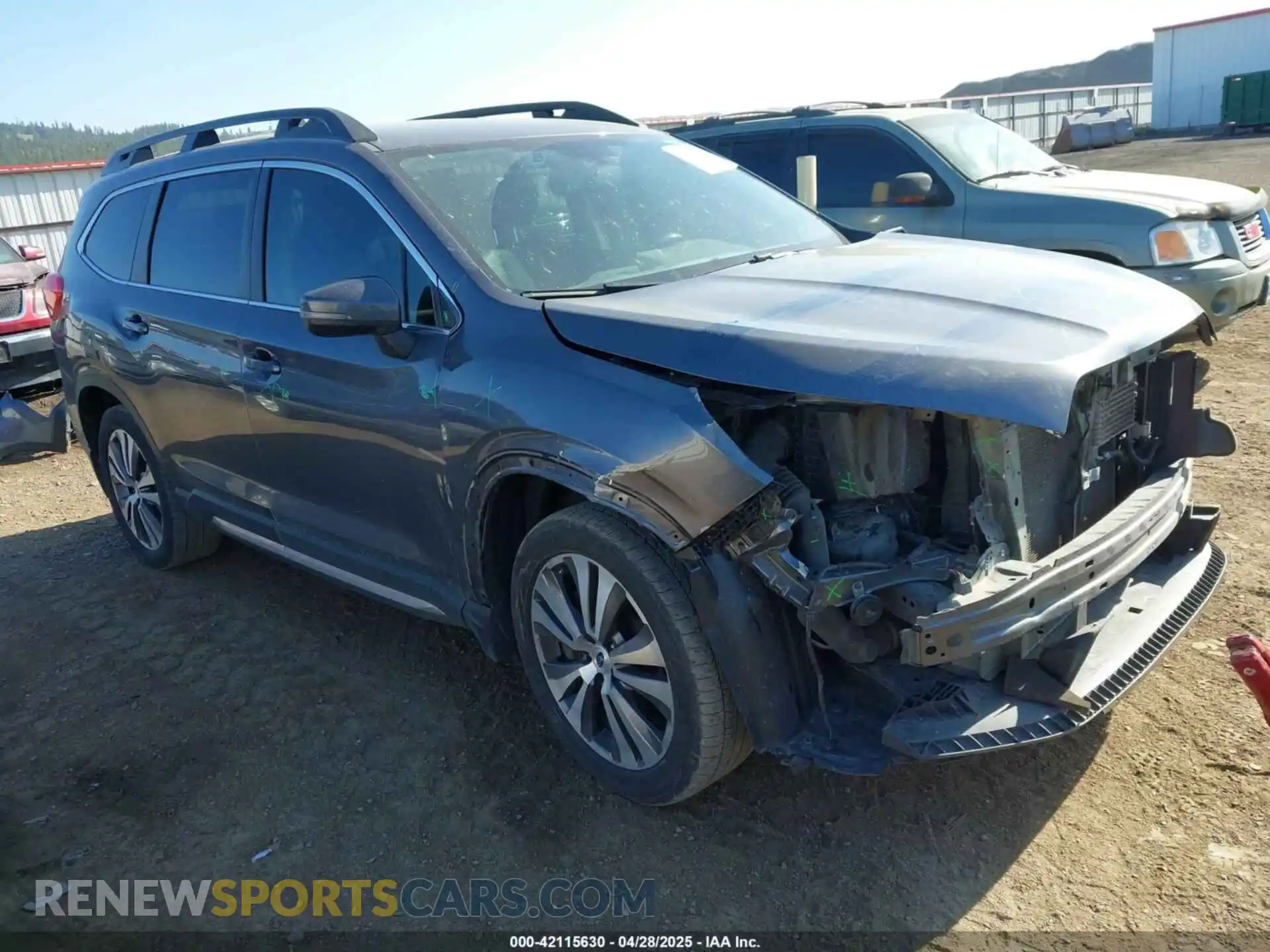 1 Photograph of a damaged car 4S4WMAMD0M3427518 SUBARU ASCENT 2021