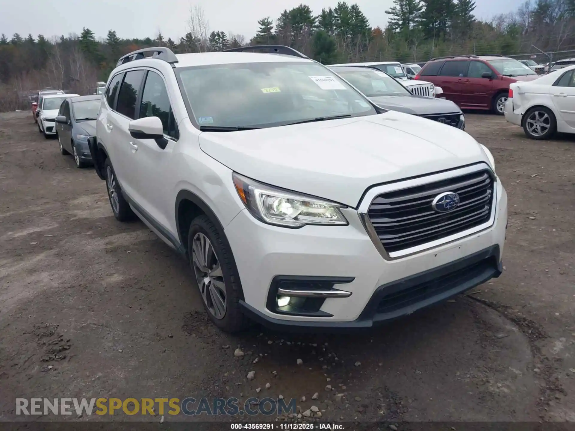 1 Photograph of a damaged car 4S4WMAMD4M3448470 SUBARU ASCENT 2021