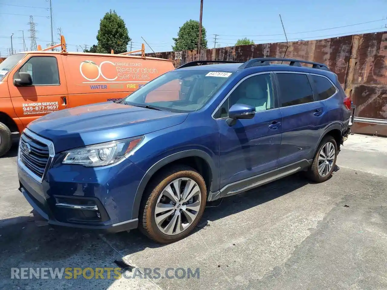 1 Фотография поврежденного автомобиля 4S4WMAMD5M3447229 SUBARU ASCENT 2021