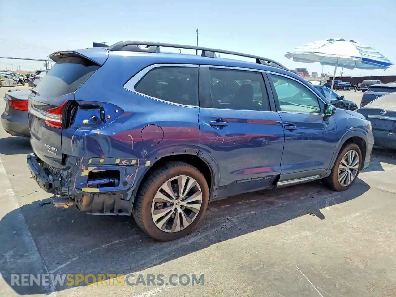 3 Фотография поврежденного автомобиля 4S4WMAMD5M3447229 SUBARU ASCENT 2021