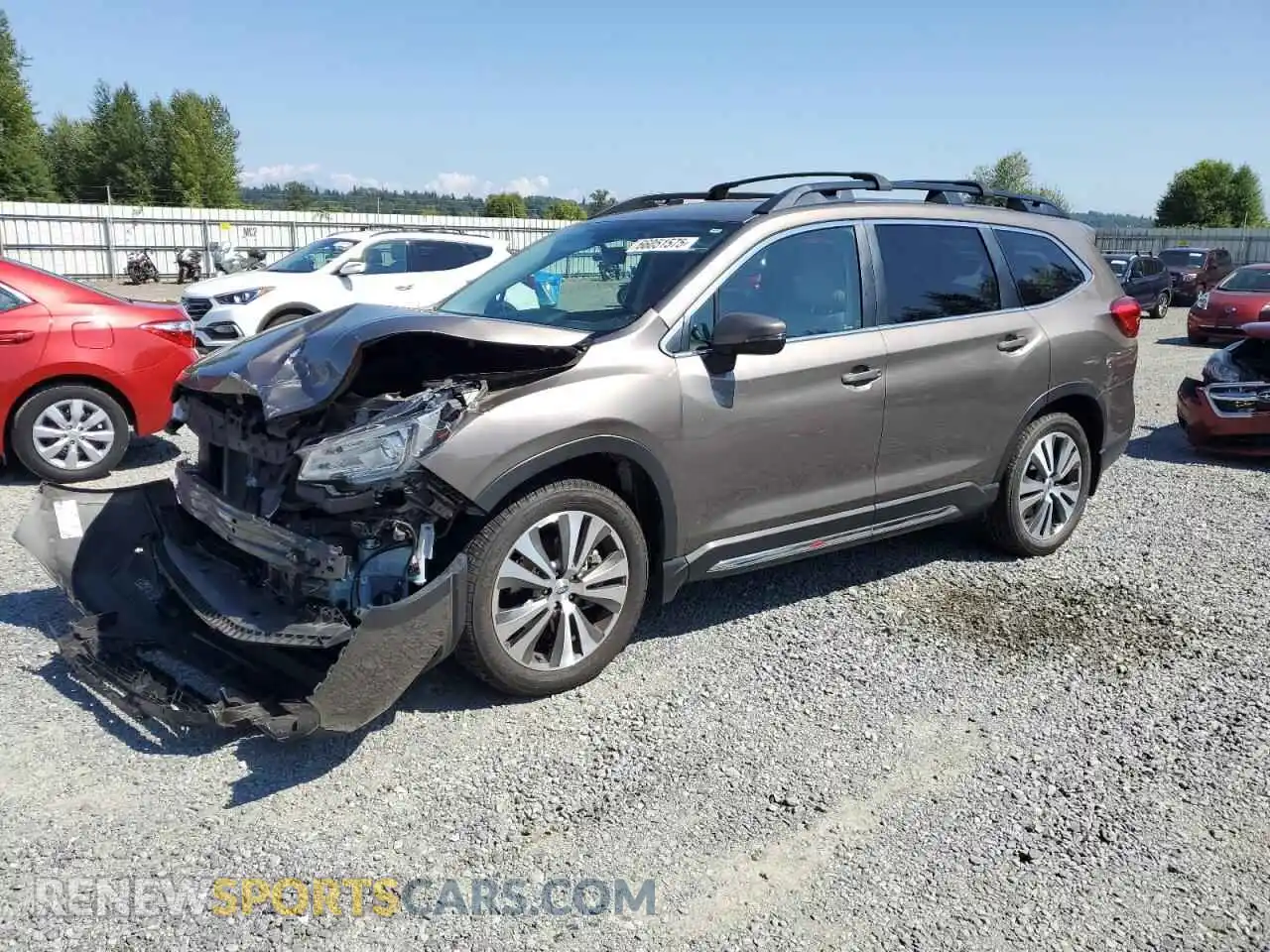 1 Photograph of a damaged car 4S4WMAMD7M3400932 SUBARU ASCENT 2021