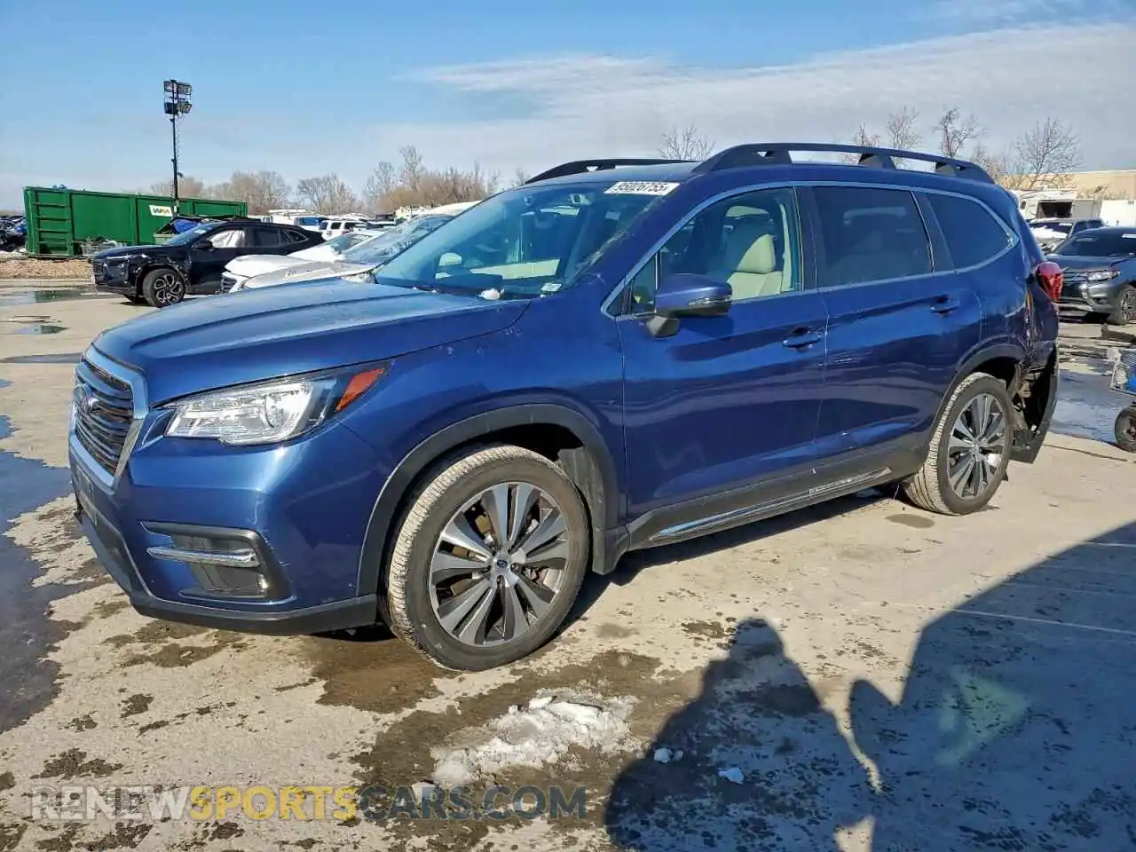 1 Photograph of a damaged car 4S4WMAMD7M3402826 SUBARU ASCENT 2021