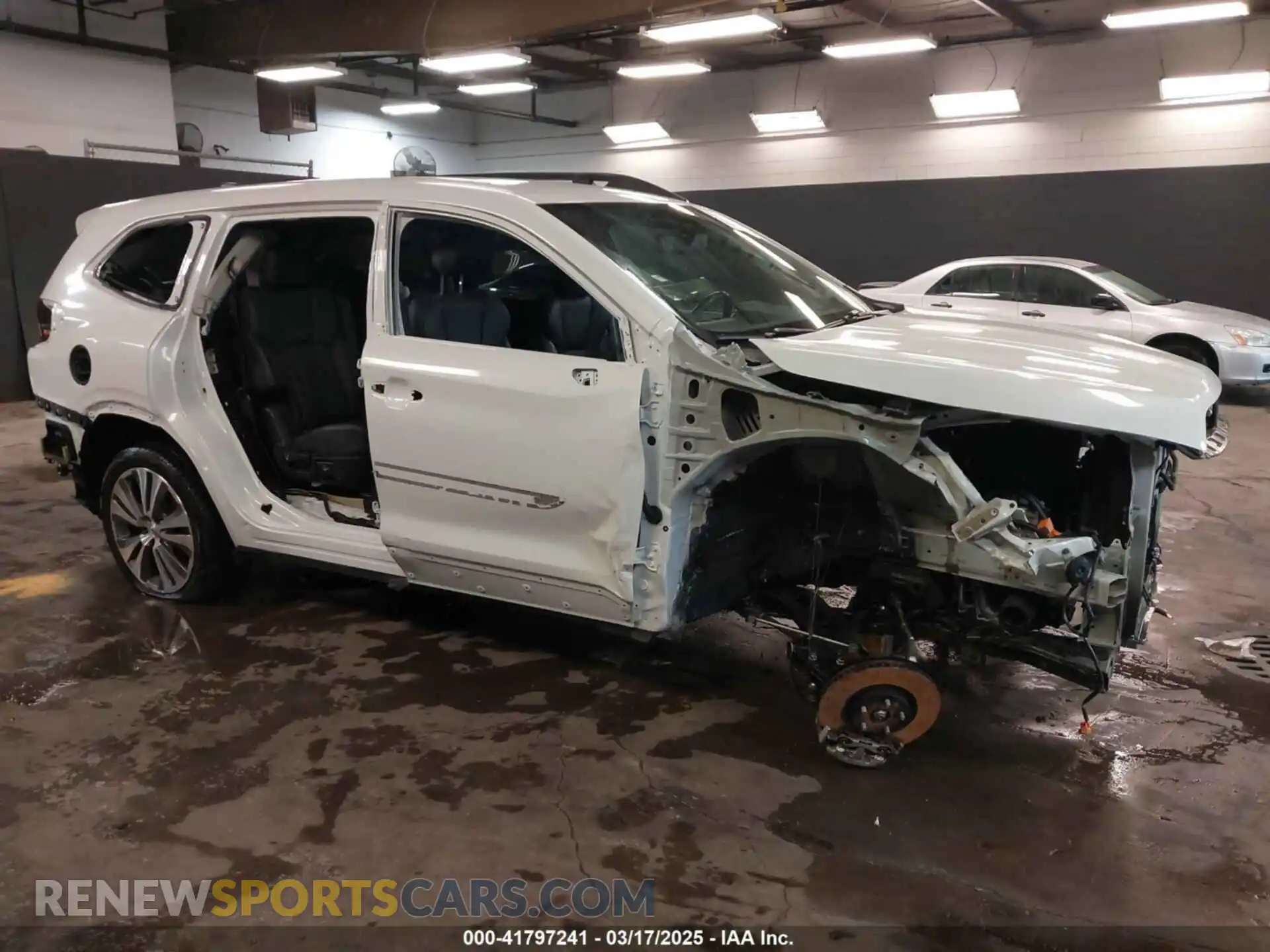 1 Photograph of a damaged car 4S4WMAMD7M3432554 SUBARU ASCENT 2021