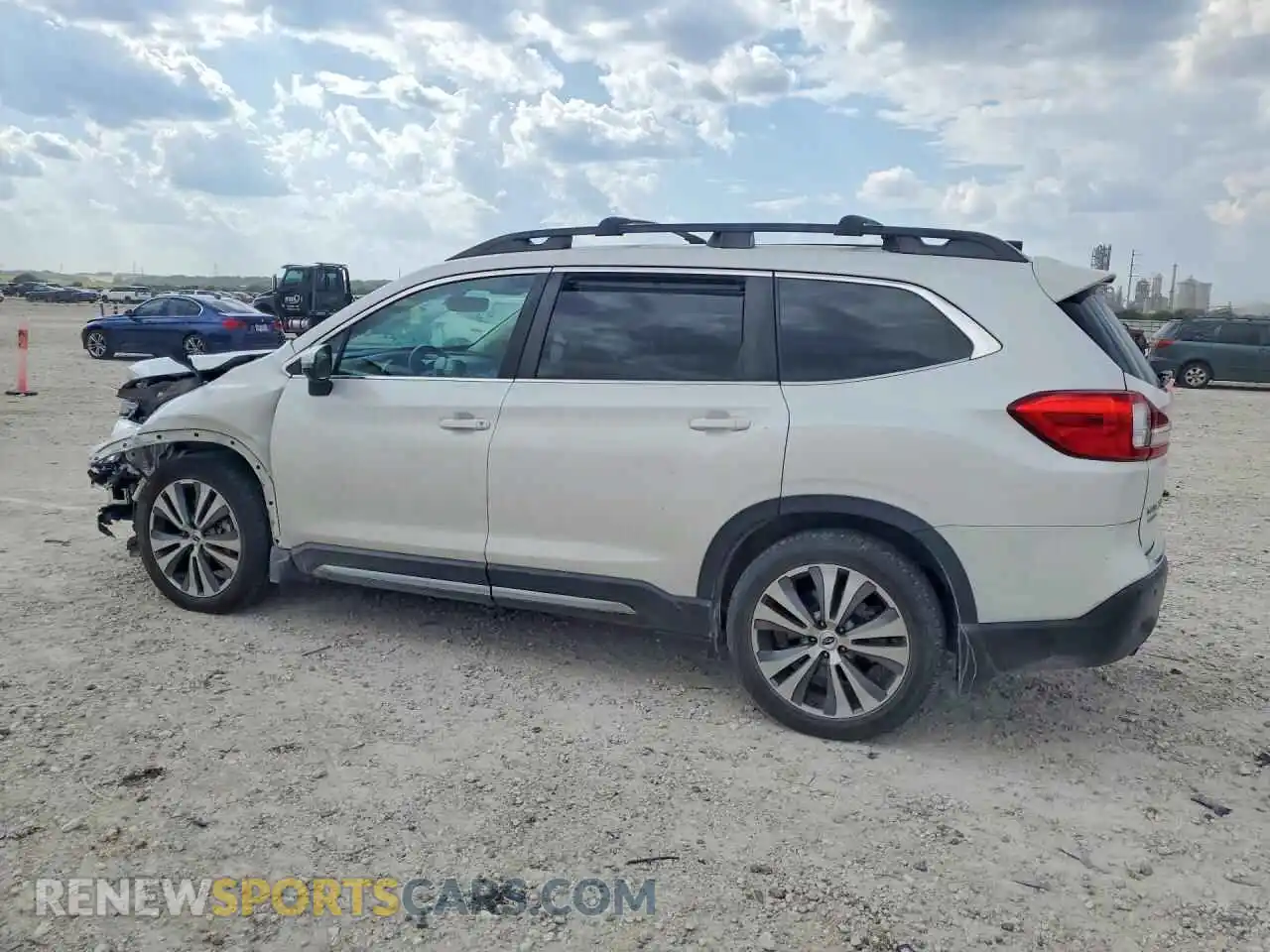 2 fotografías del automóvil dañado 4S4WMAMD9M3449582 SUBARU ASCENT 2021
