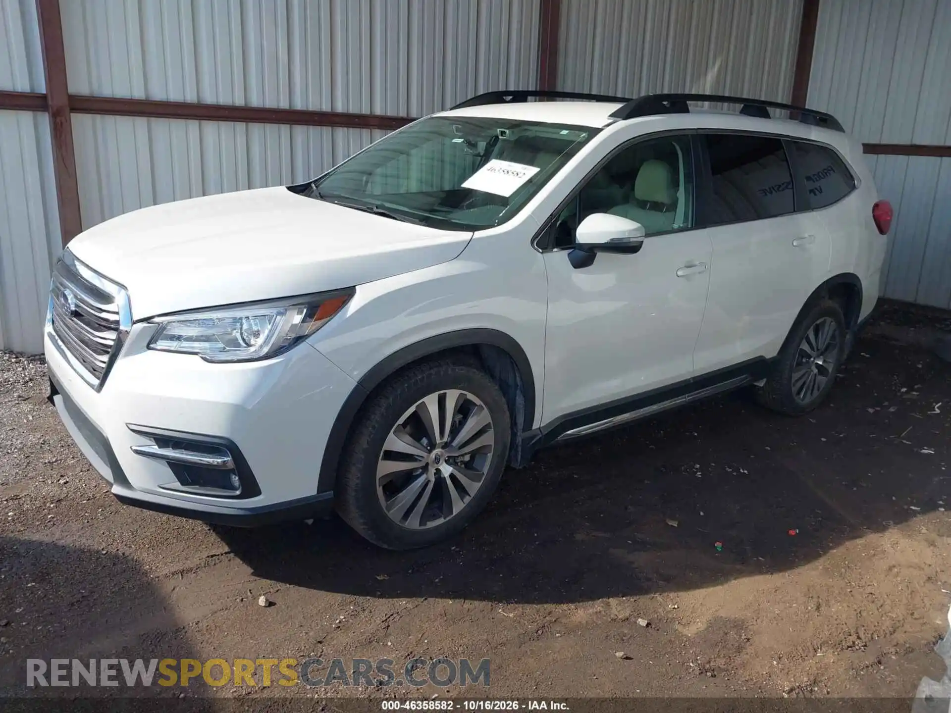 2 Photograph of a damaged car 4S4WMAMDXM3409026 SUBARU ASCENT 2021