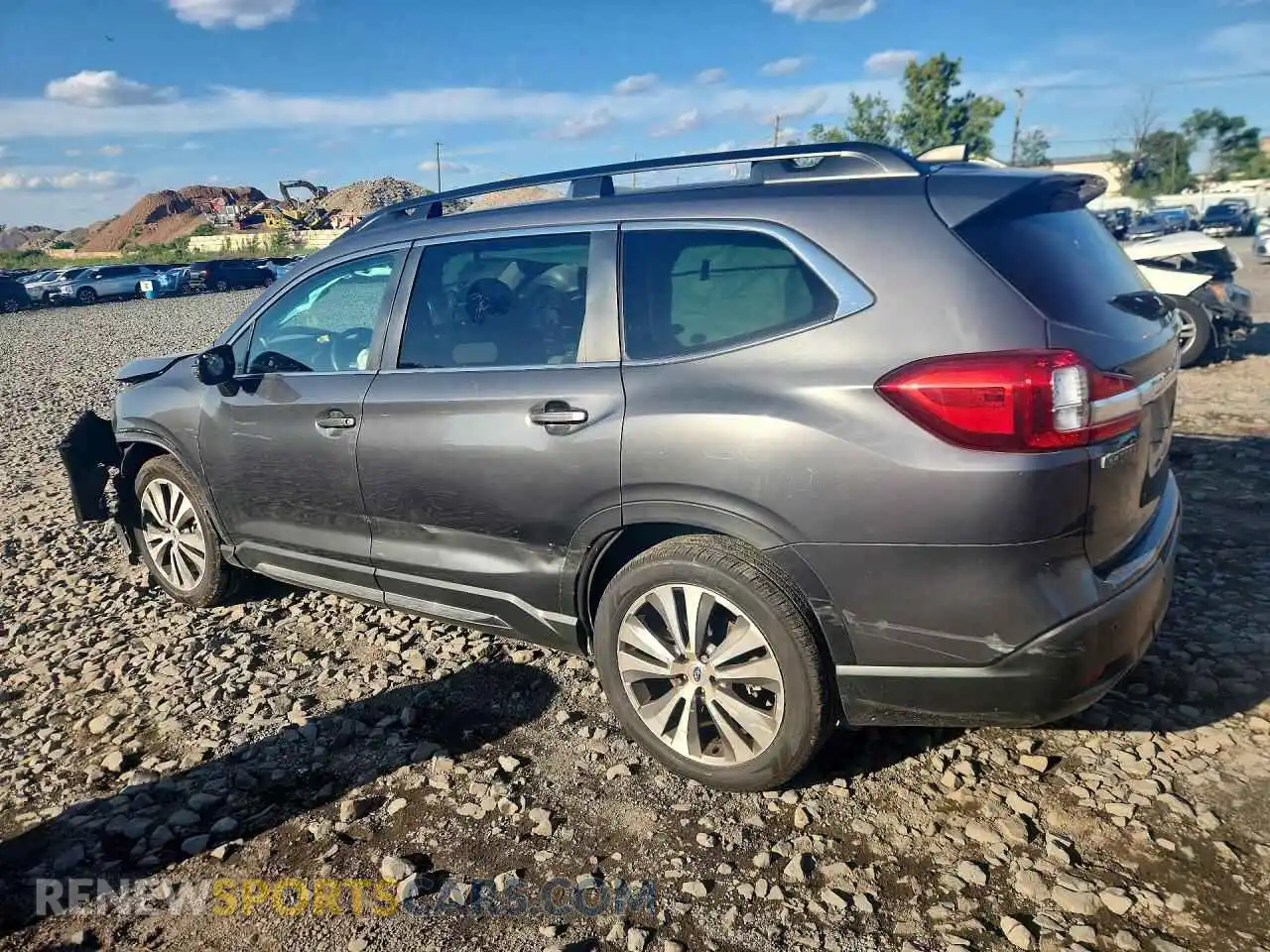 2 fotografías del automóvil dañado 4S4WMAPD1M3452570 SUBARU ASCENT 2021