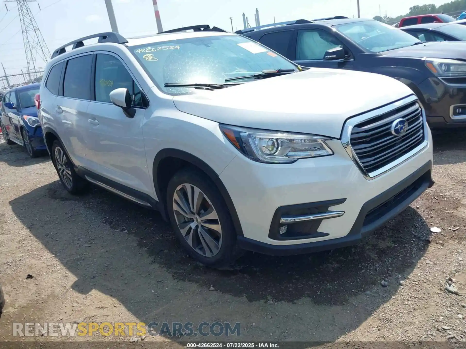 1 Фотография поврежденного автомобиля 4S4WMAPD1M3455887 SUBARU ASCENT 2021