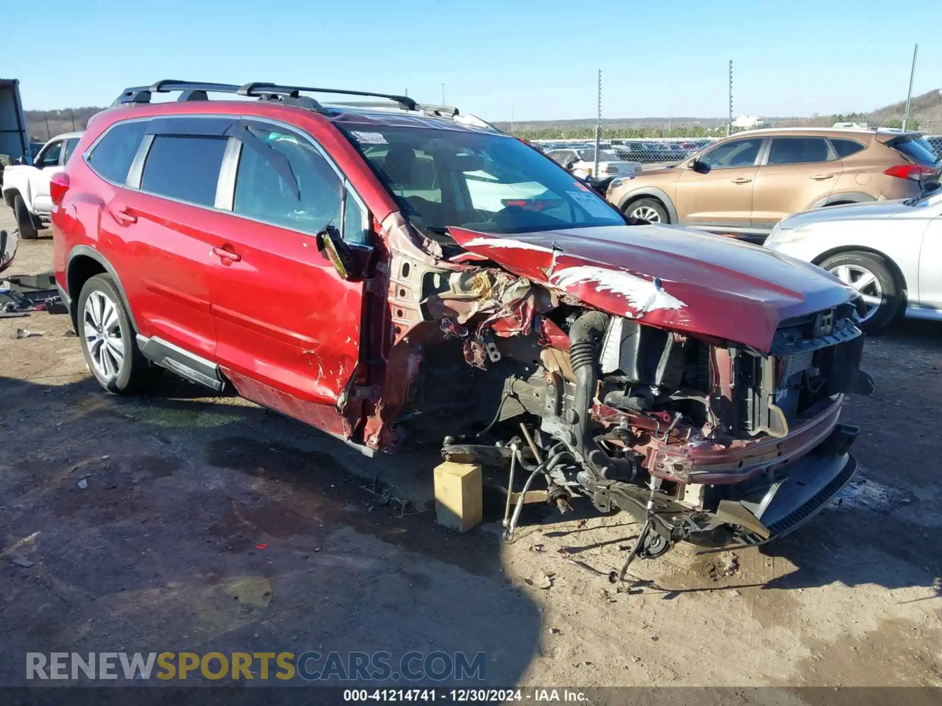 1 Фотография поврежденного автомобиля 4S4WMAPD2M3428567 SUBARU ASCENT 2021