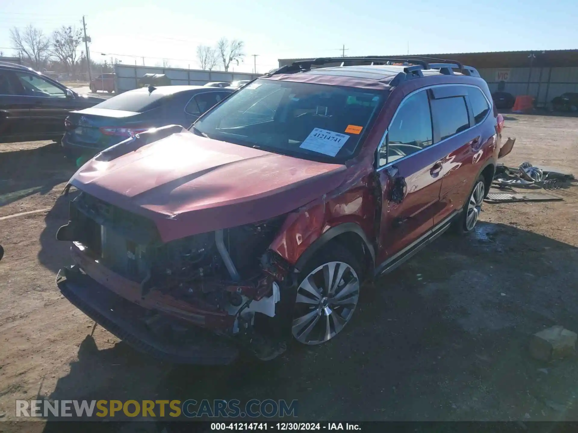 2 Фотография поврежденного автомобиля 4S4WMAPD2M3428567 SUBARU ASCENT 2021