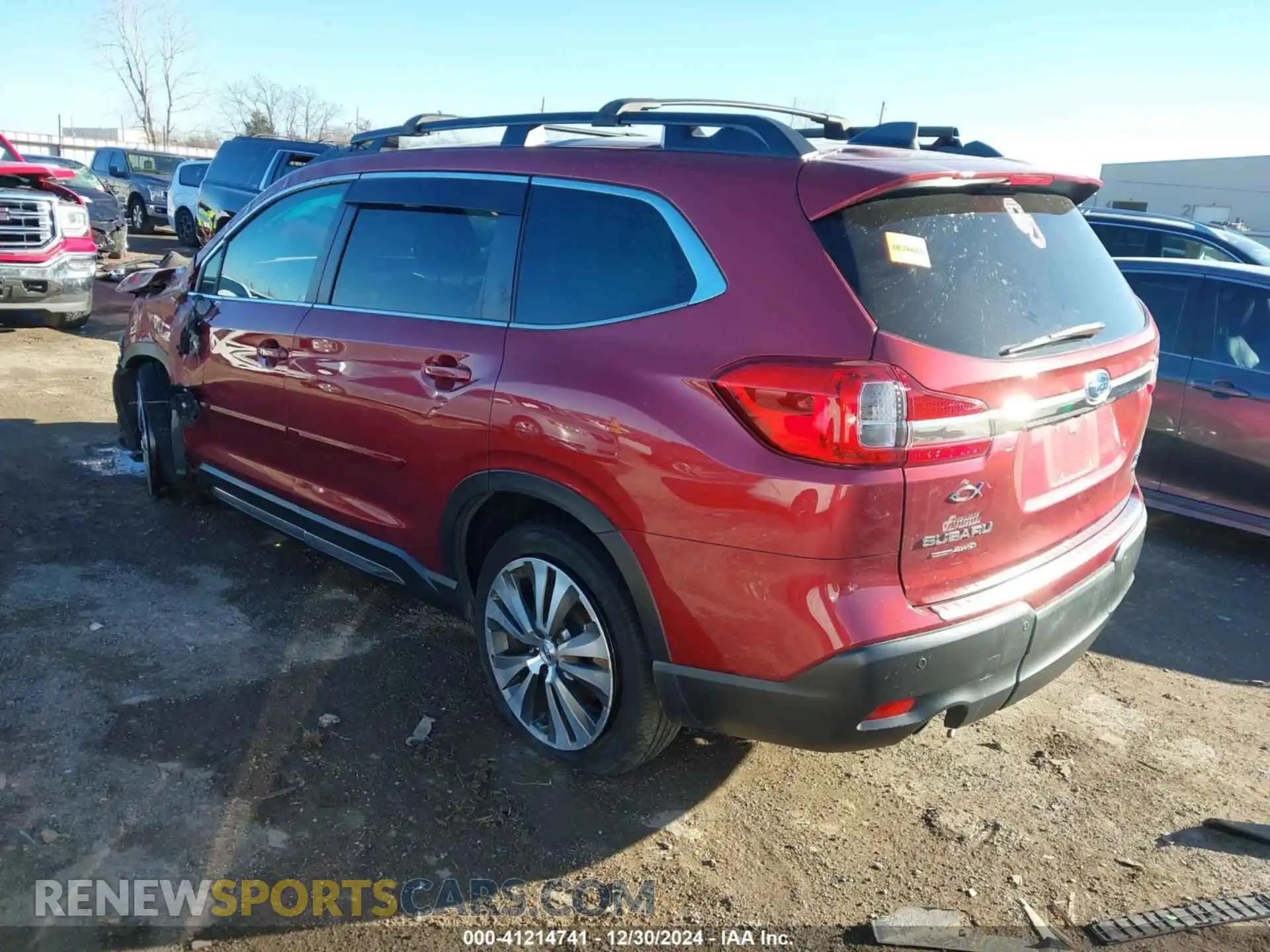 3 Фотография поврежденного автомобиля 4S4WMAPD2M3428567 SUBARU ASCENT 2021