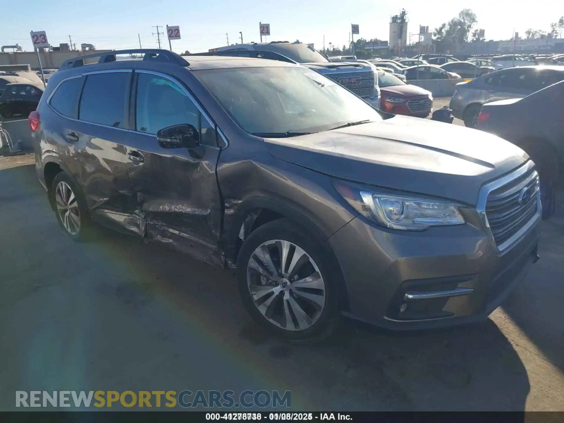 1 Photograph of a damaged car 4S4WMAPD4M3447282 SUBARU ASCENT 2021