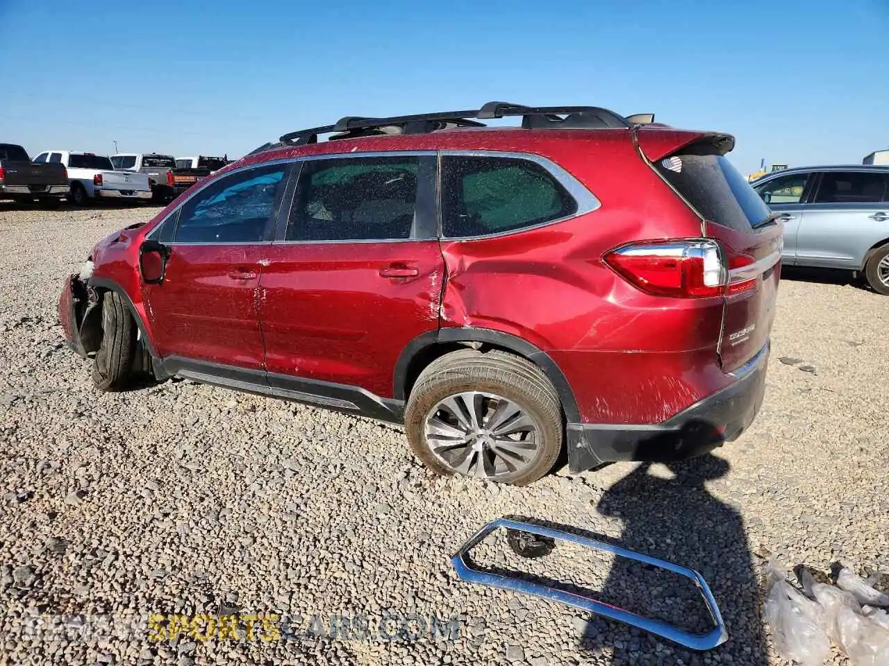2 Photograph of a damaged car 4S4WMAPD5M3460610 SUBARU ASCENT 2021