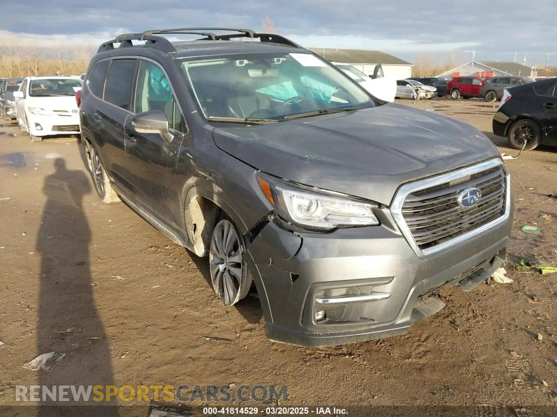 1 Photograph of a damaged car 4S4WMAPD6M3446134 SUBARU ASCENT 2021