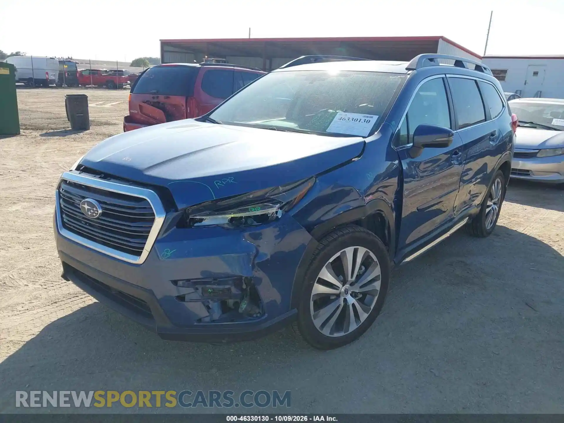 2 Photograph of a damaged car 4S4WMAPD6M3473589 SUBARU ASCENT 2021
