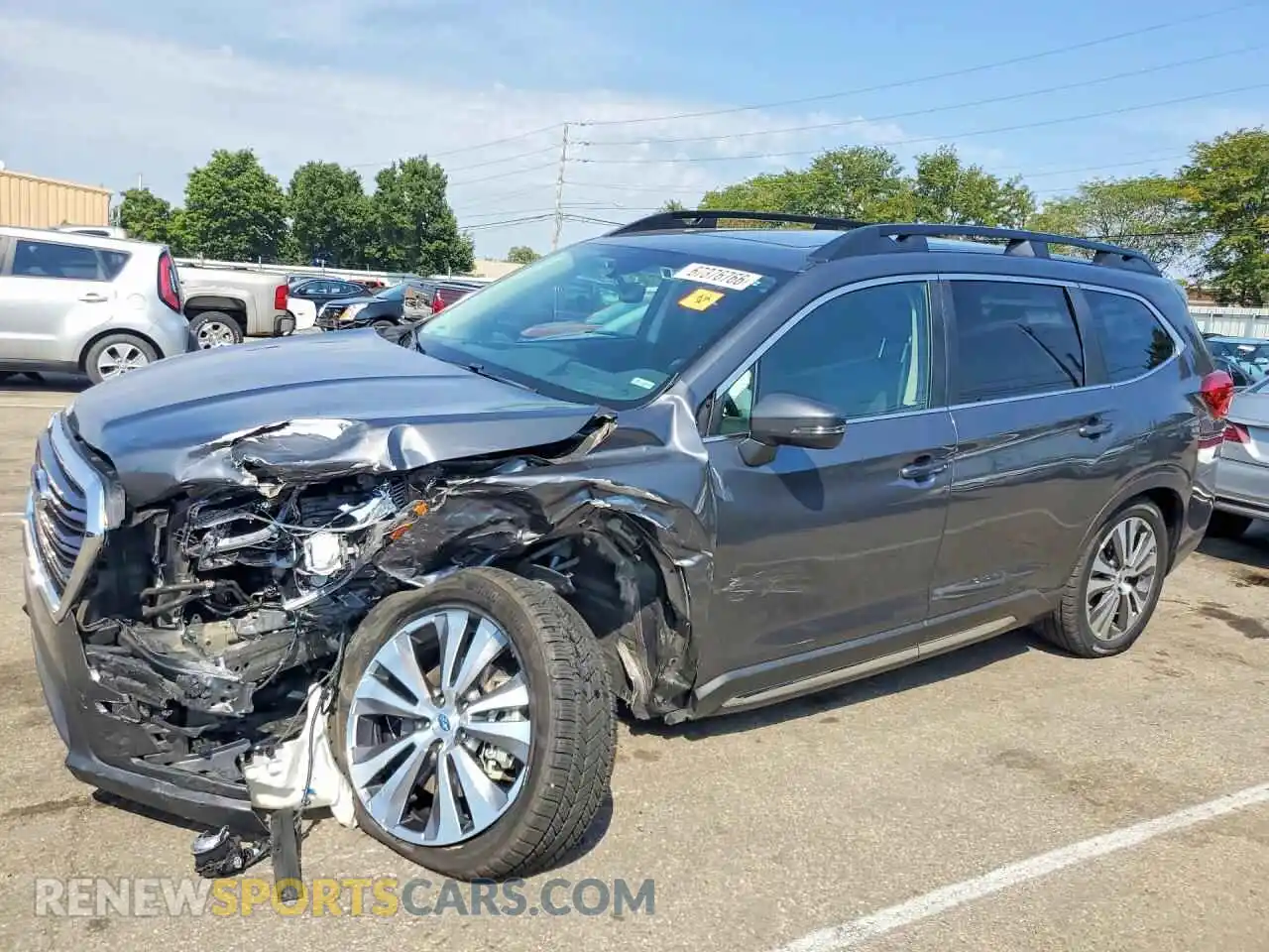 1 Photograph of a damaged car 4S4WMAPD8M3432882 SUBARU ASCENT 2021