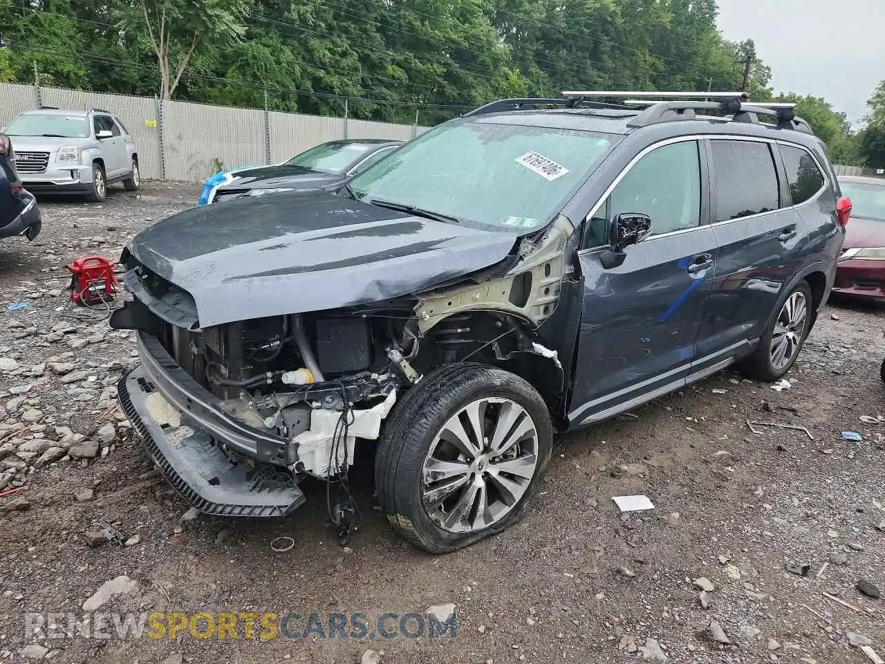 1 Фотография поврежденного автомобиля 4S4WMAPD8M3446314 SUBARU ASCENT 2021