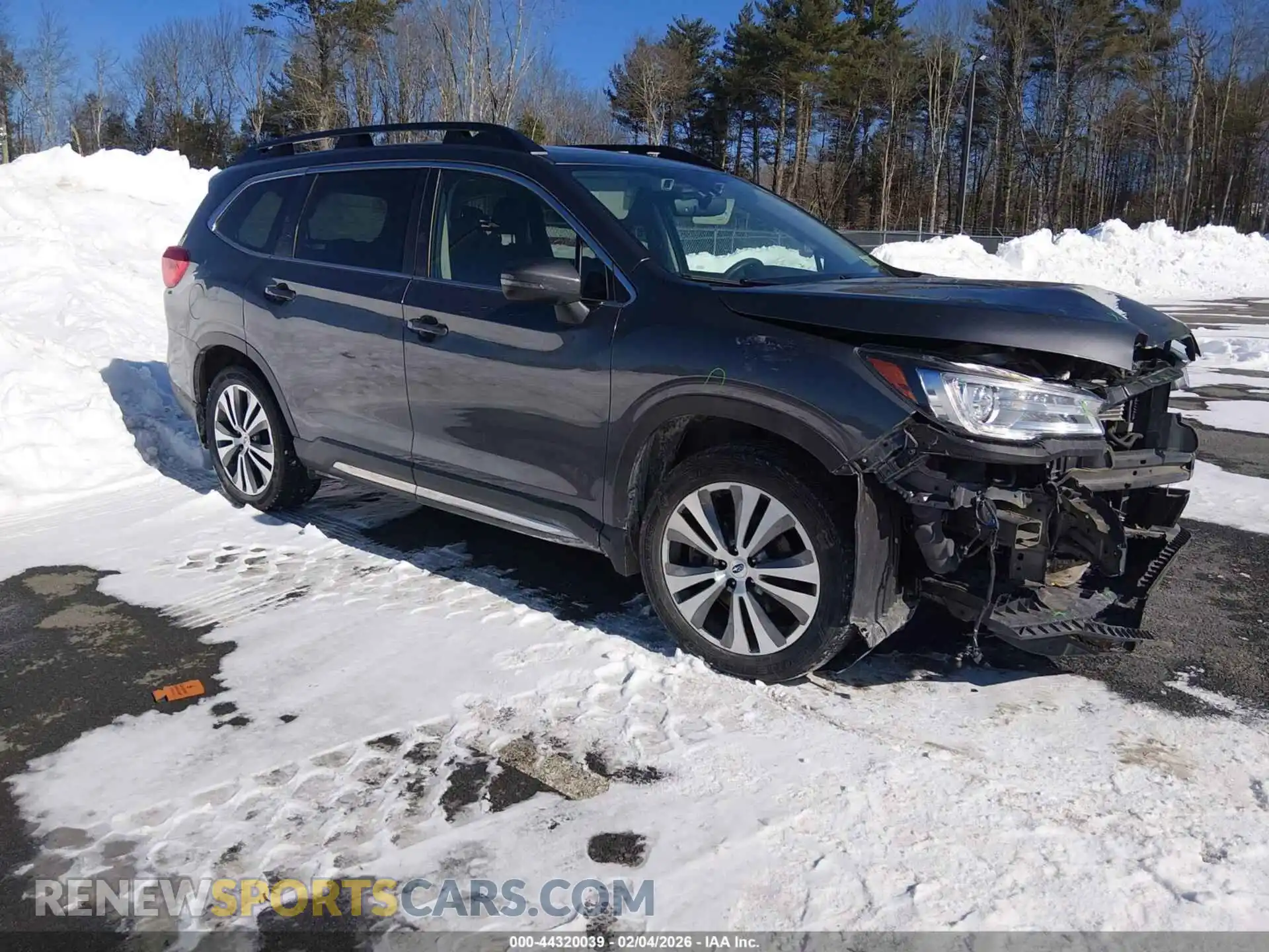 1 Photograph of a damaged car 4S4WMAPD8M3472024 SUBARU ASCENT 2021