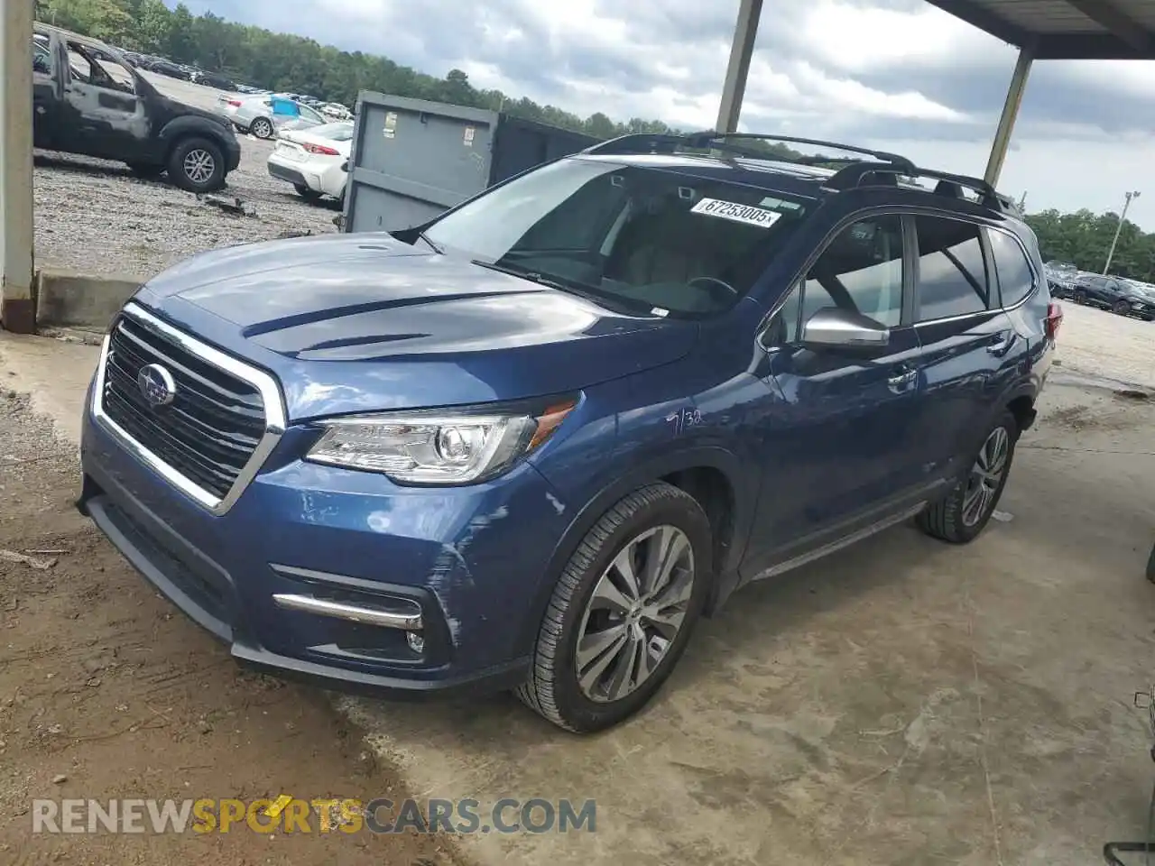 1 Photograph of a damaged car 4S4WMARD0M3434834 SUBARU ASCENT 2021