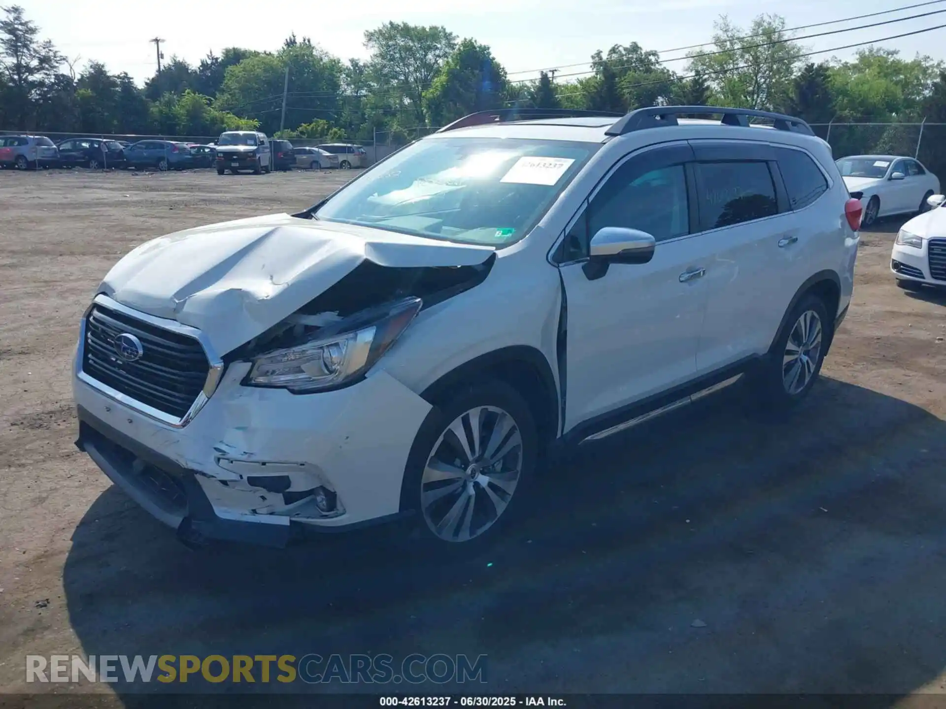 2 fotografías del automóvil dañado 4S4WMARD1M3432140 SUBARU ASCENT 2021