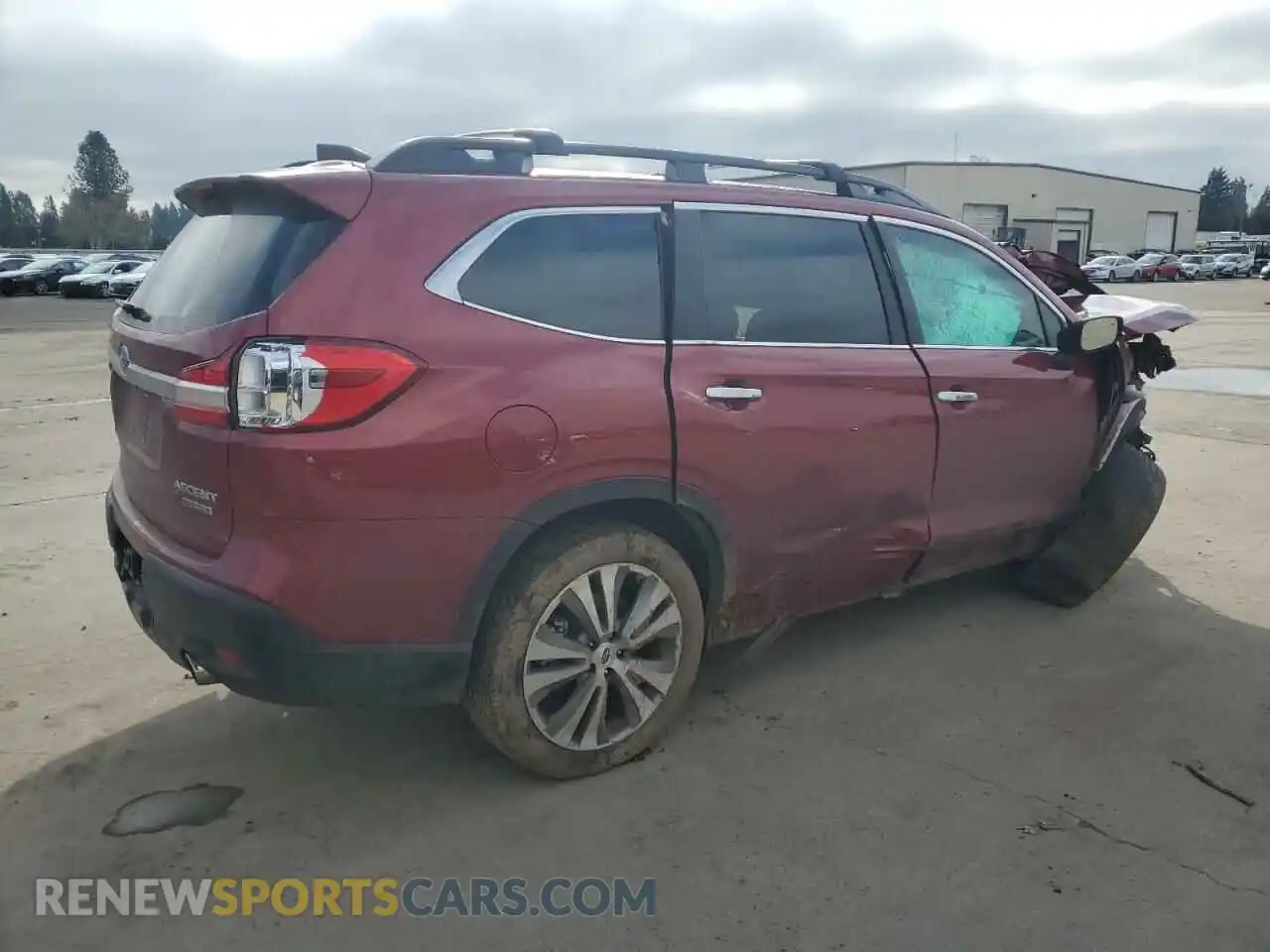 3 Фотография поврежденного автомобиля 4S4WMARD1M3461492 SUBARU ASCENT 2021