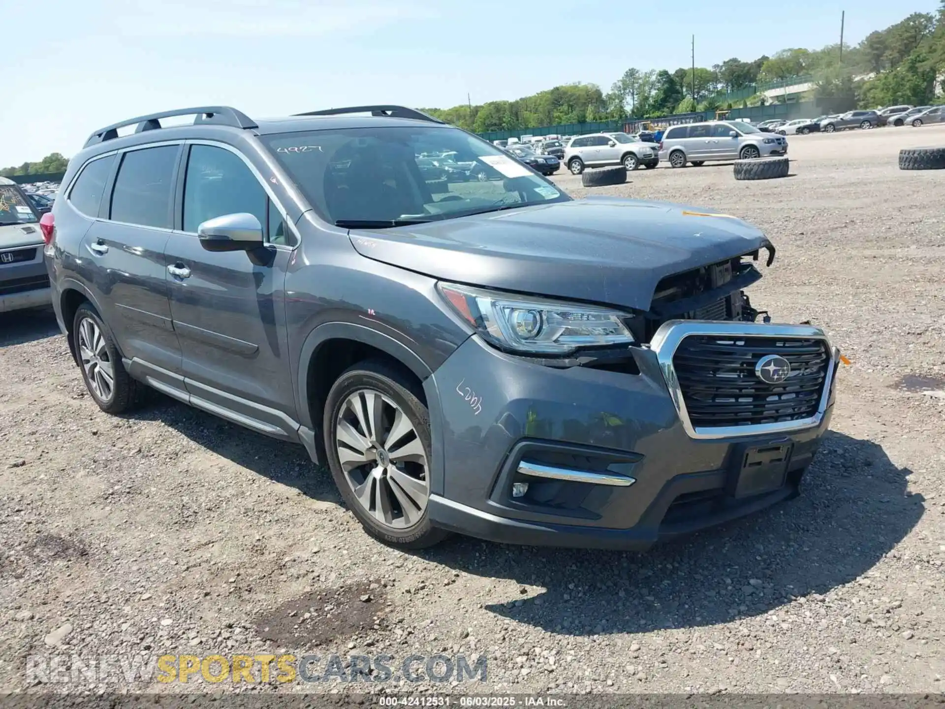 1 Photograph of a damaged car 4S4WMARD2M3457855 SUBARU ASCENT 2021