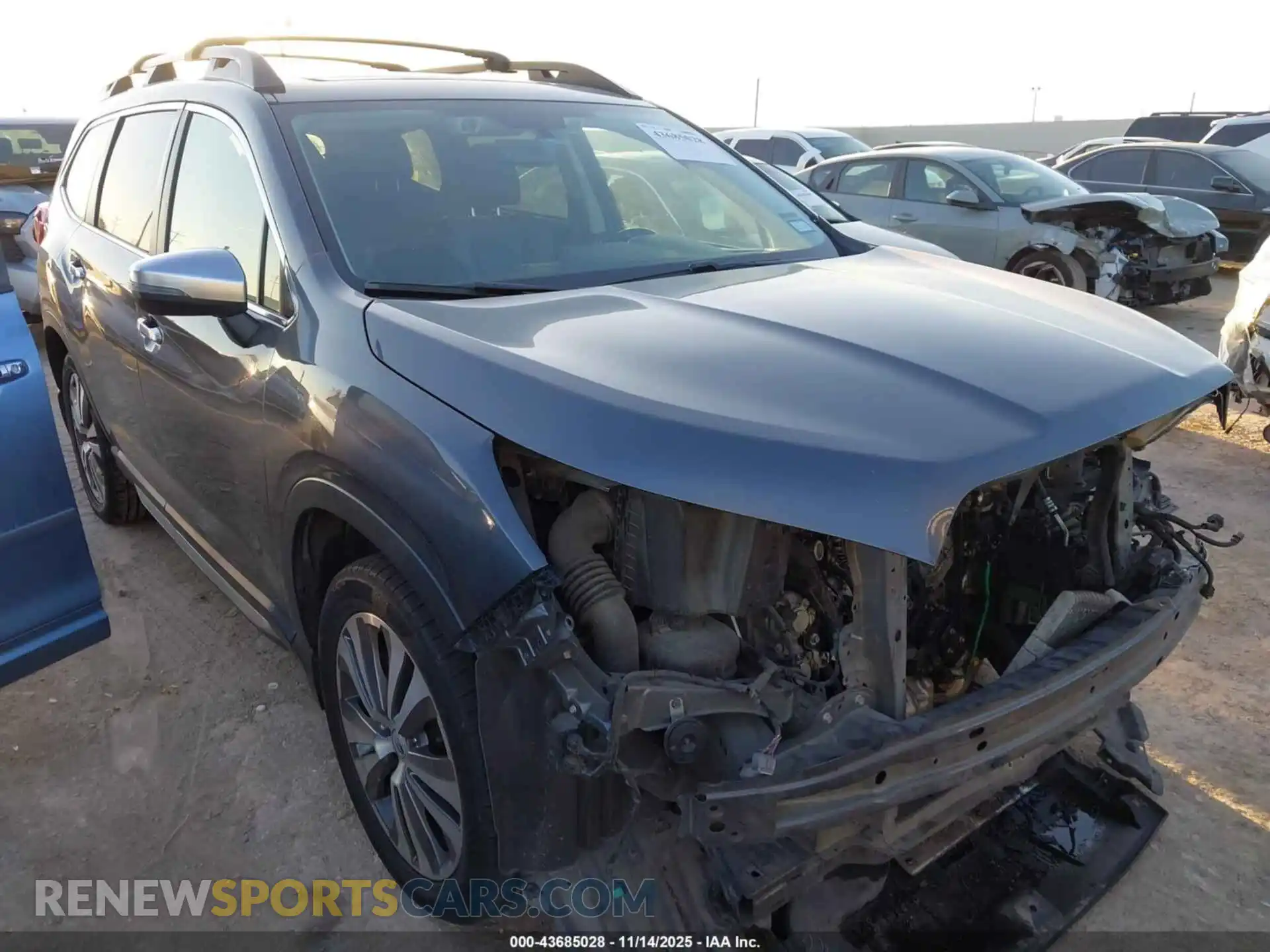 1 Photograph of a damaged car 4S4WMARD2M3465812 SUBARU ASCENT 2021