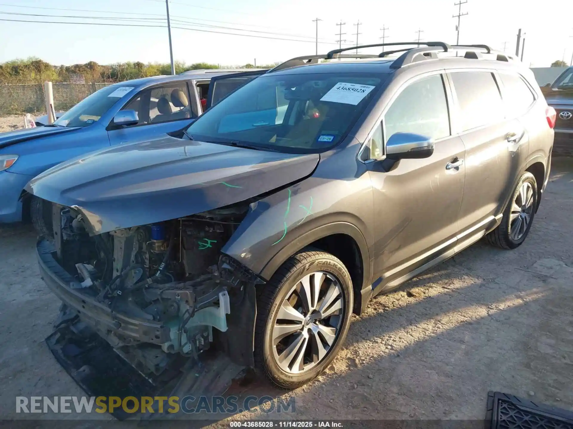 2 Photograph of a damaged car 4S4WMARD2M3465812 SUBARU ASCENT 2021