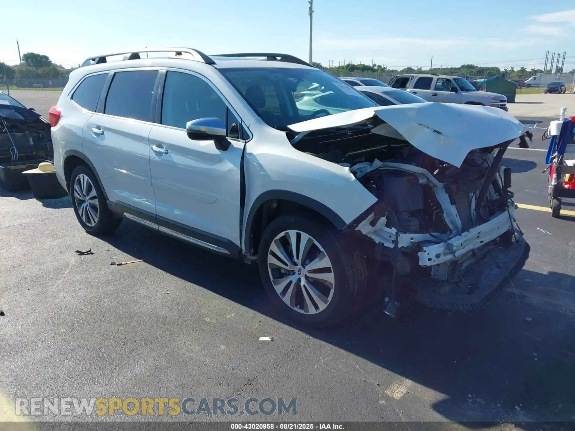 1 Photograph of a damaged car 4S4WMARD2M3476034 SUBARU ASCENT 2021