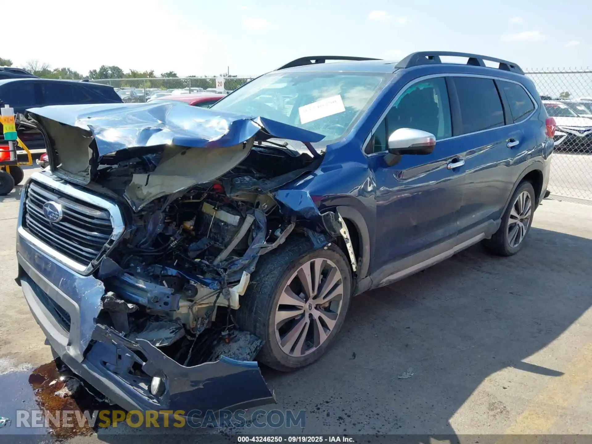 2 Photograph of a damaged car 4S4WMARD4M3407216 SUBARU ASCENT 2021