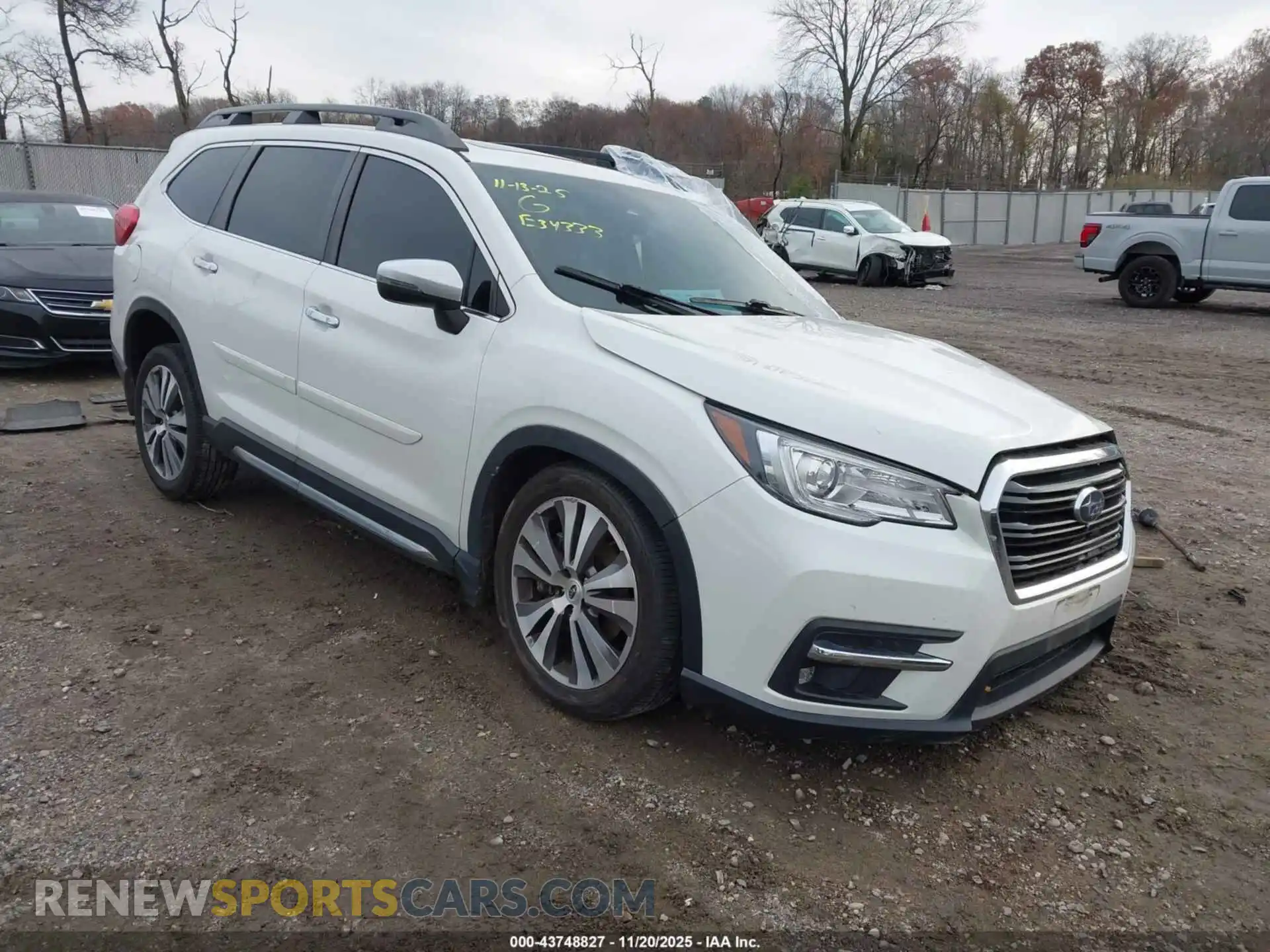 1 Photograph of a damaged car 4S4WMARD4M3464919 SUBARU ASCENT 2021