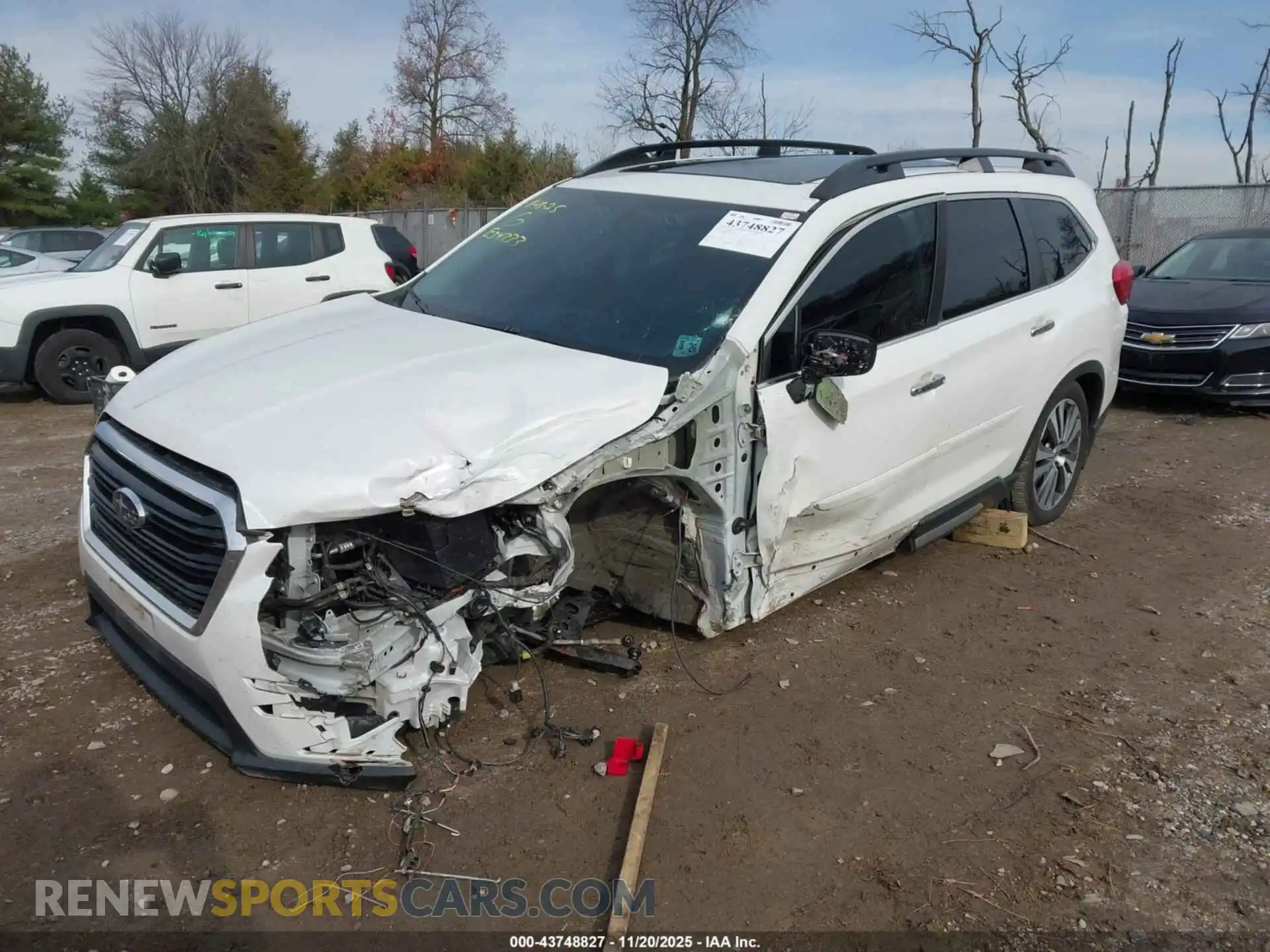 2 Photograph of a damaged car 4S4WMARD4M3464919 SUBARU ASCENT 2021