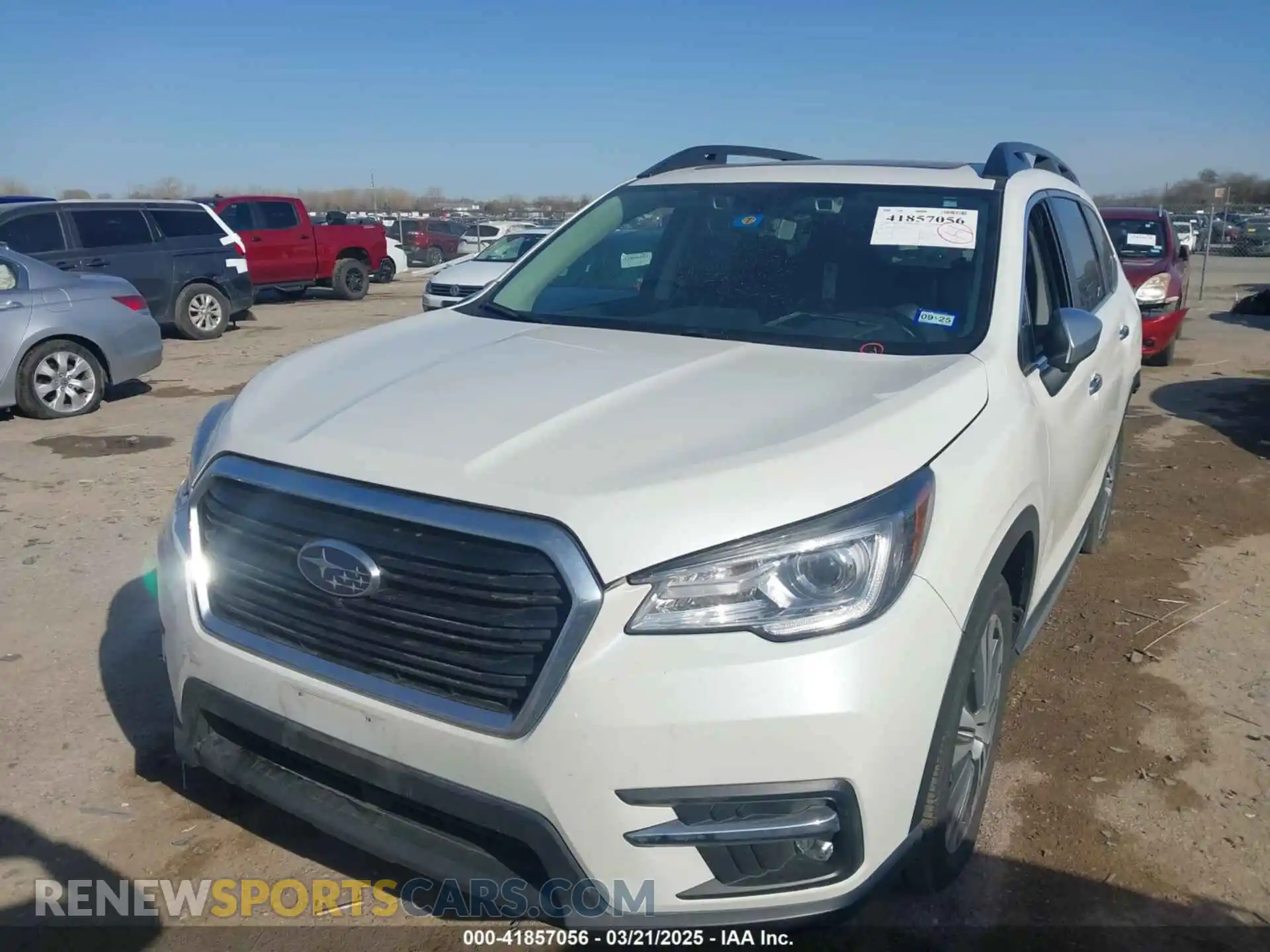 2 Photograph of a damaged car 4S4WMARD5M3408777 SUBARU ASCENT 2021