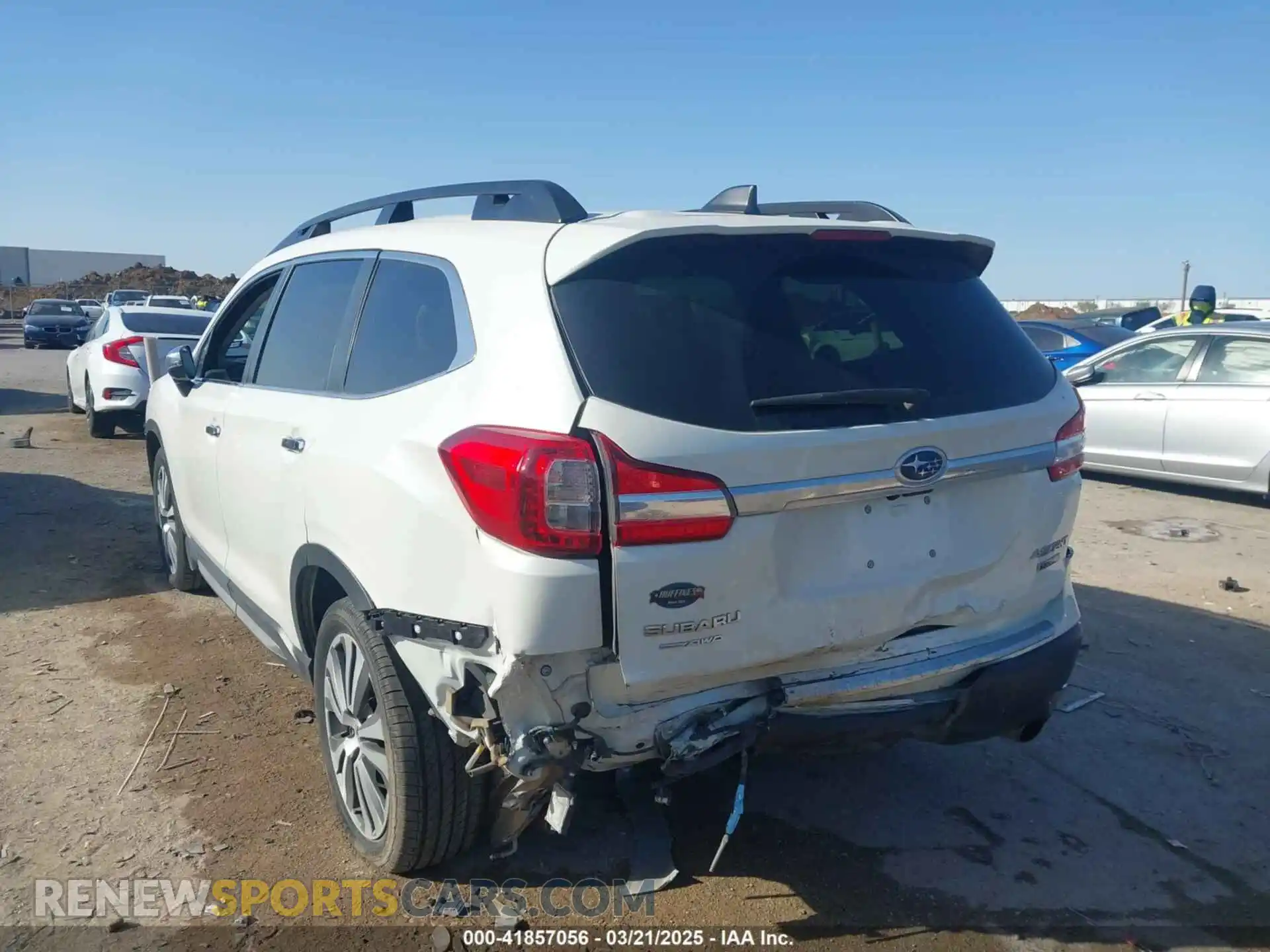3 Photograph of a damaged car 4S4WMARD5M3408777 SUBARU ASCENT 2021