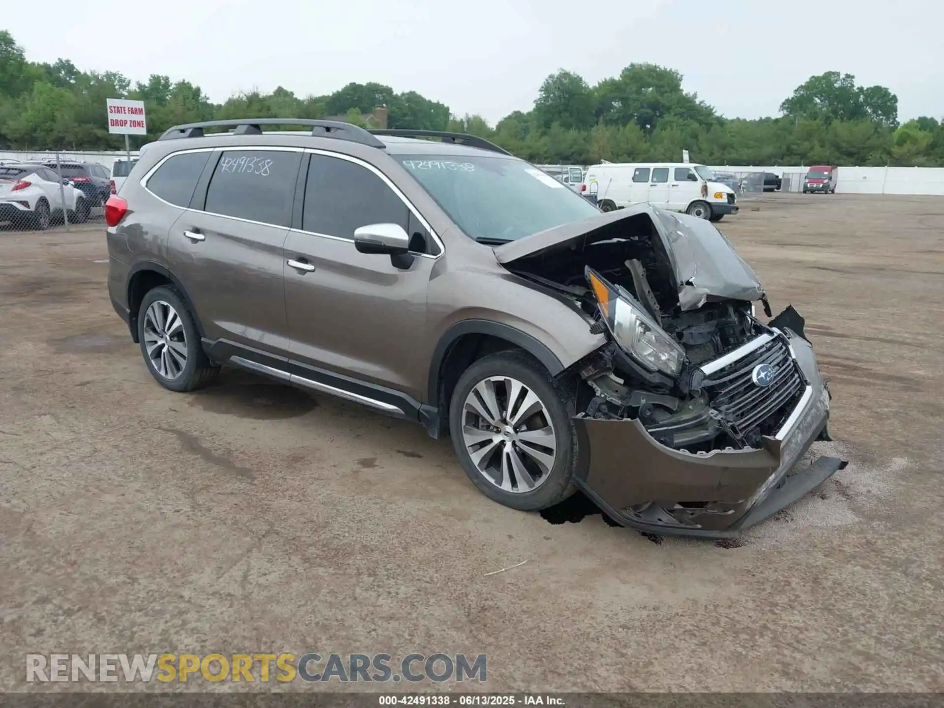 1 Photograph of a damaged car 4S4WMARD5M3423568 SUBARU ASCENT 2021
