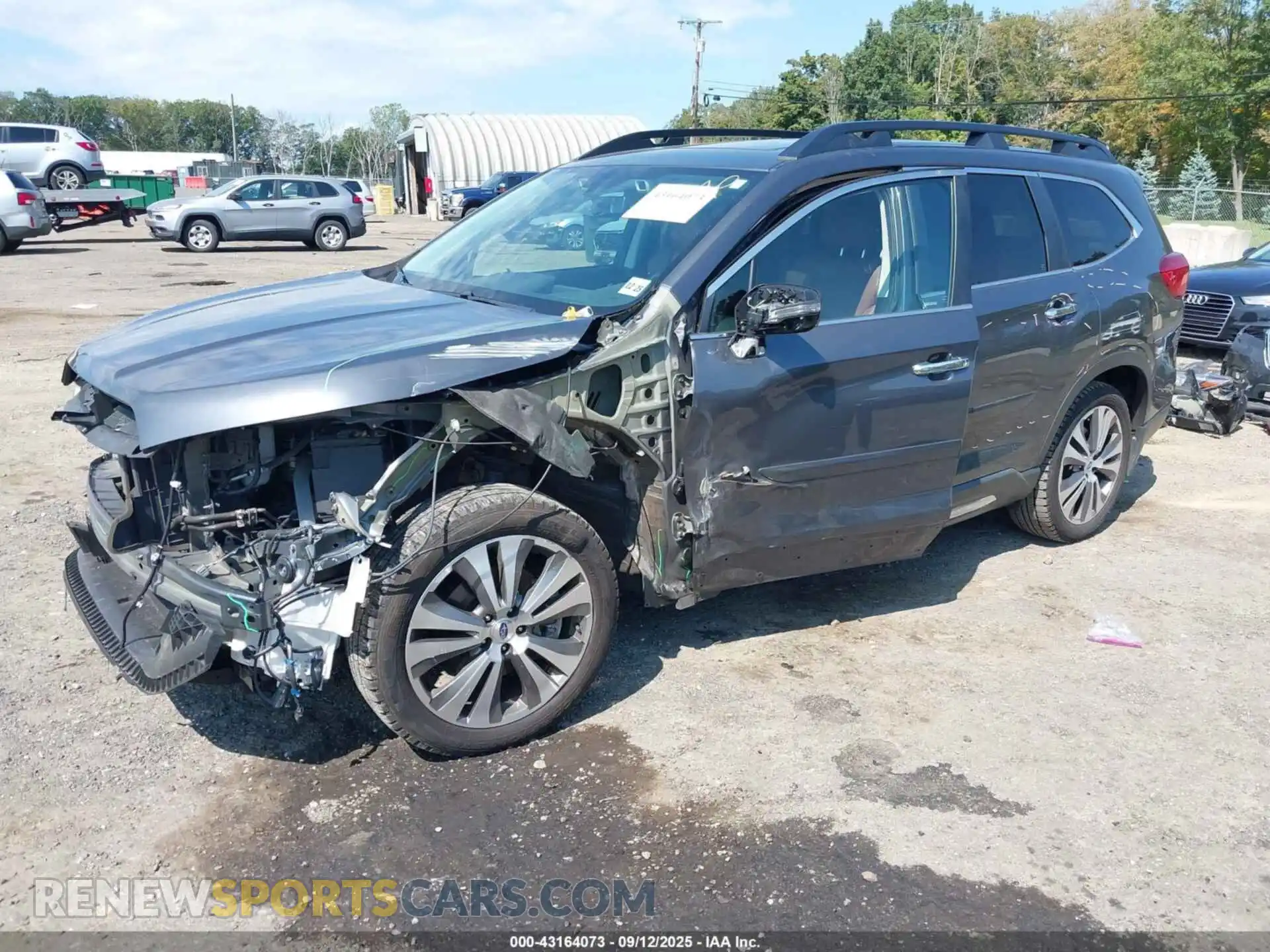 2 fotografías del automóvil dañado 4S4WMARD5M3426244 SUBARU ASCENT 2021