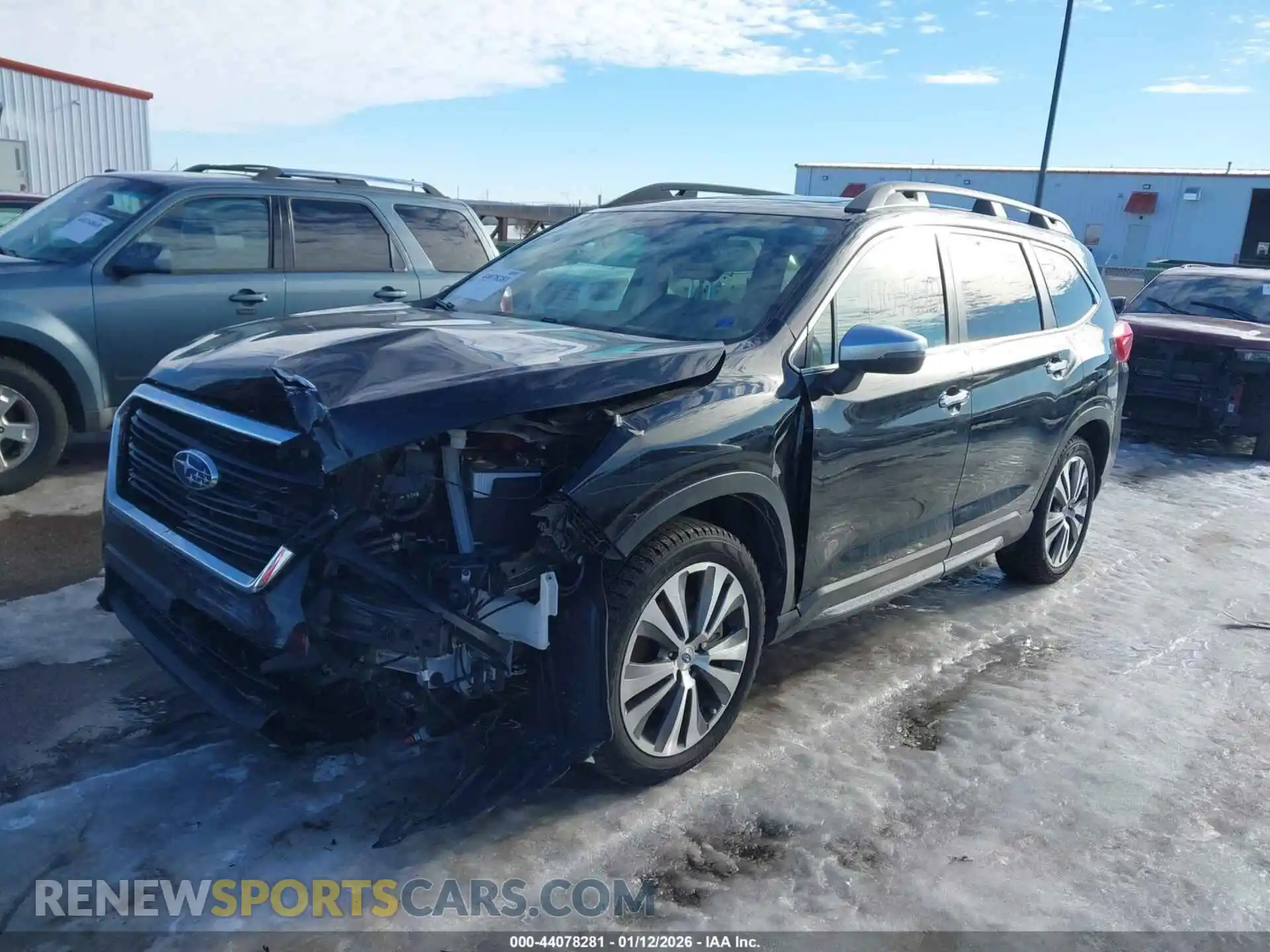 2 Photograph of a damaged car 4S4WMARD6M3439987 SUBARU ASCENT 2021